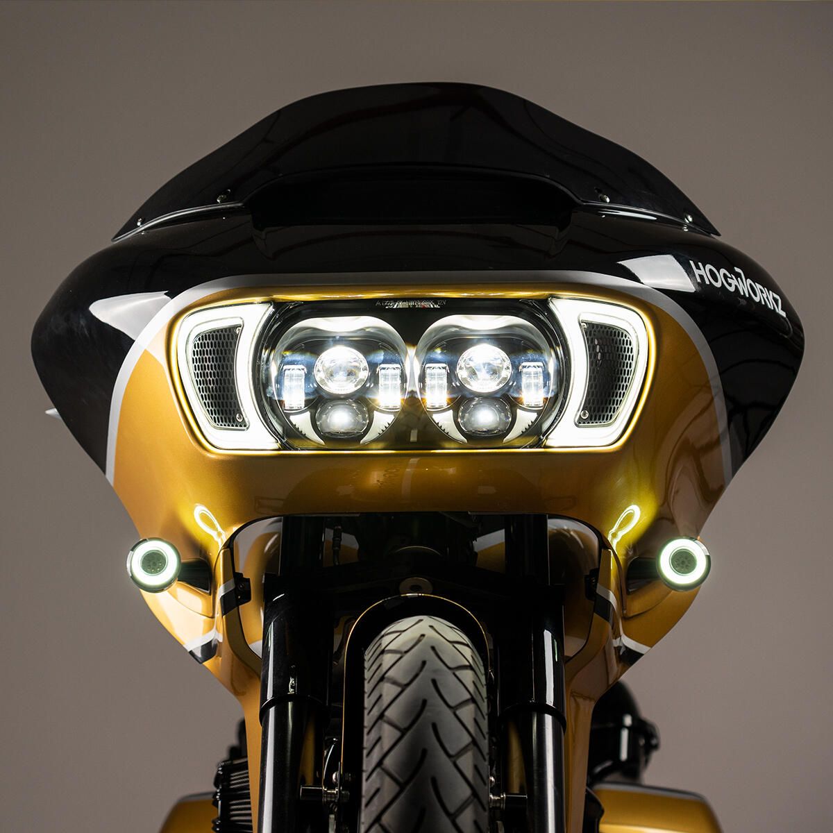 HogWorkz Halomaker 1157 Base LED Turn Signals and DRL - Bullet