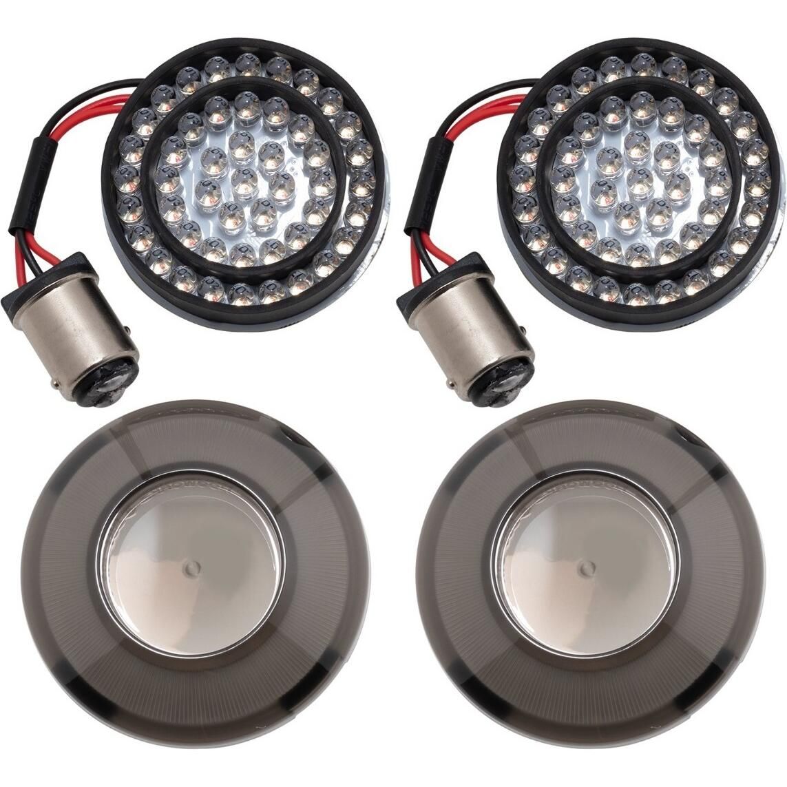 HogWorkz Halomaker 1157 Base LED Turn Signals and DRL - Bullet