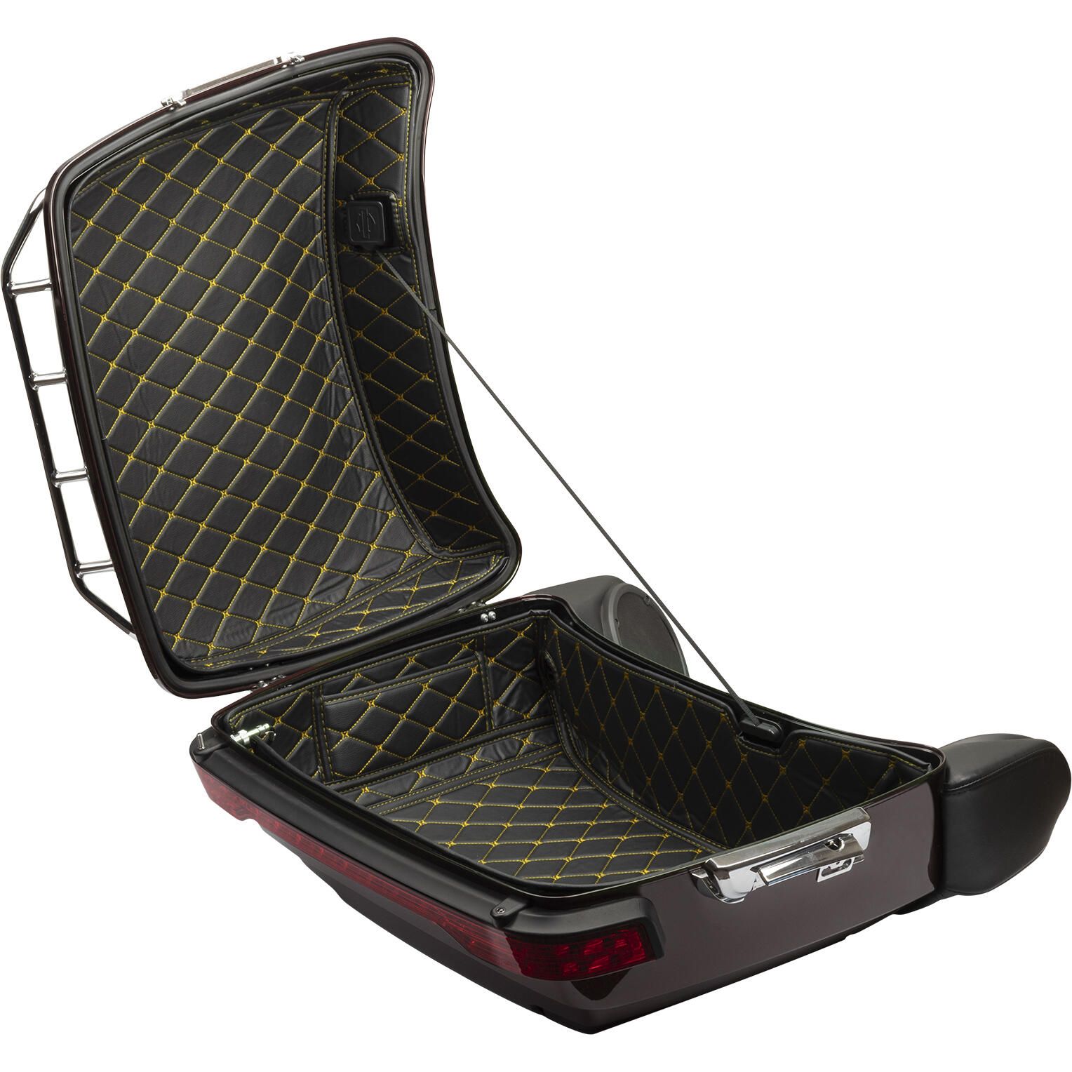 HogWorkz King Tour Pack Top Case Liners Gold Stitching - HW301041