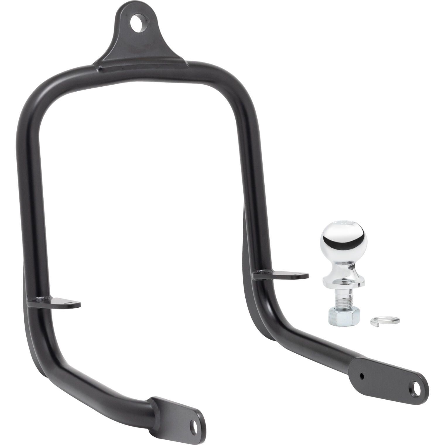HogWorkz Motorcycle Trailer Hitch & Receiver Black - HW129156