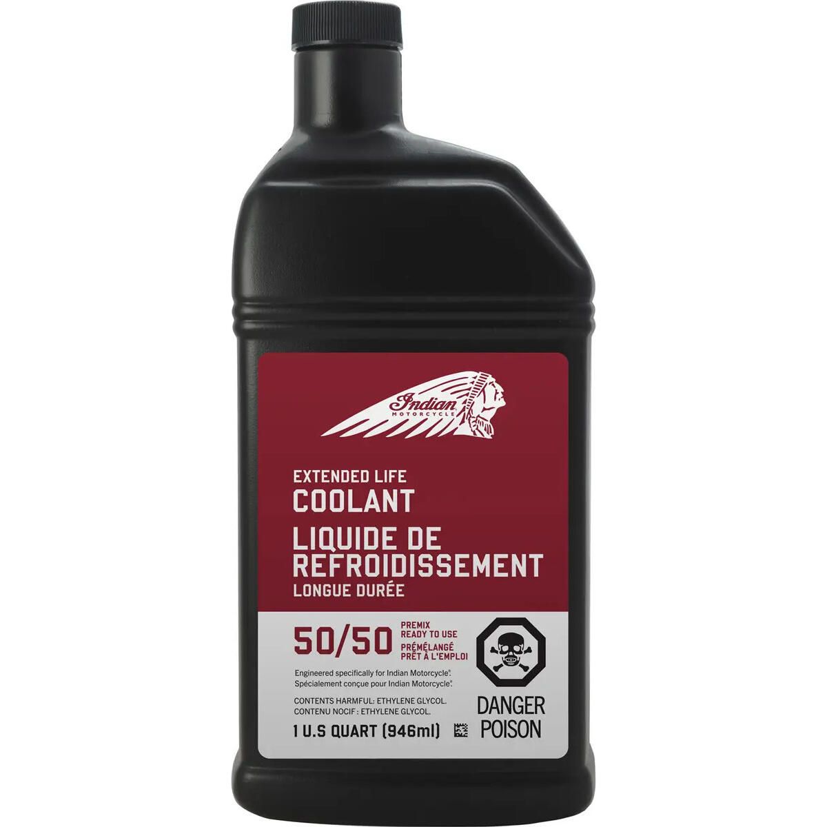 Indian 50/50 Premix Extended Life Antifreeze - 1 Quart - 2880966