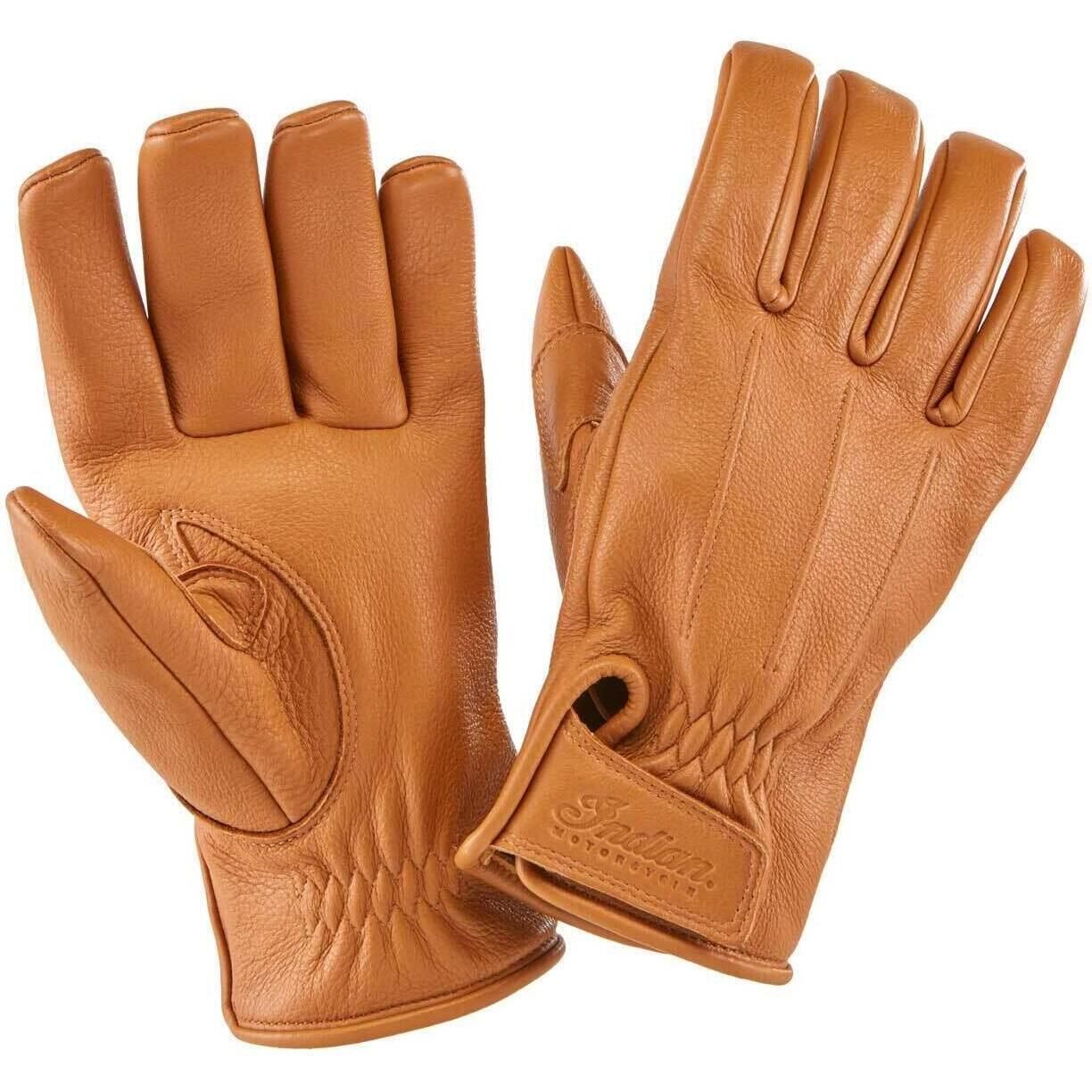 Indian Deerskin Strap Leather Gloves | FortNine
