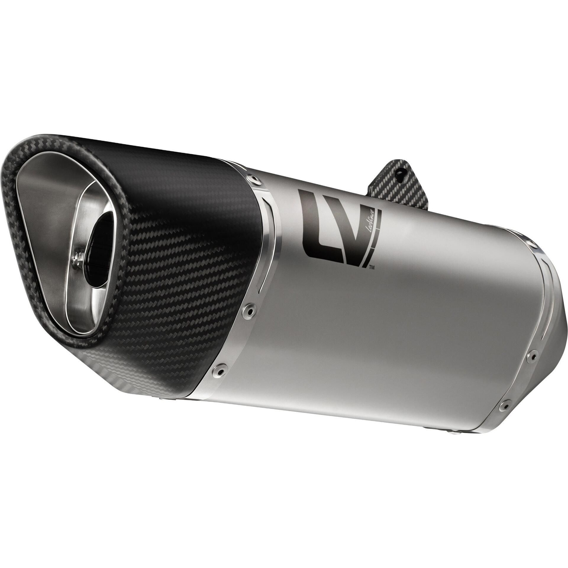エルウ LeoVince LV-14 R Slip-On Exhaust - Stainless Steel - 15605U