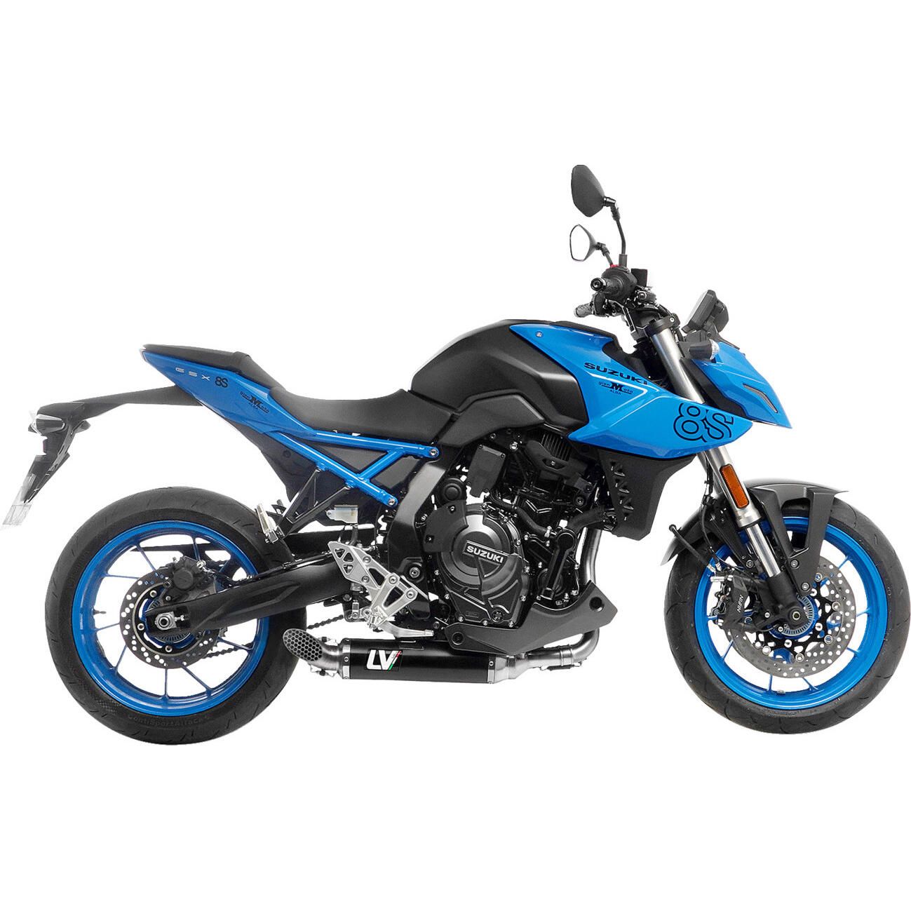 LeoVince LV Race Full System Exhaust - 14443EBU | Suzuki GSX-8S
