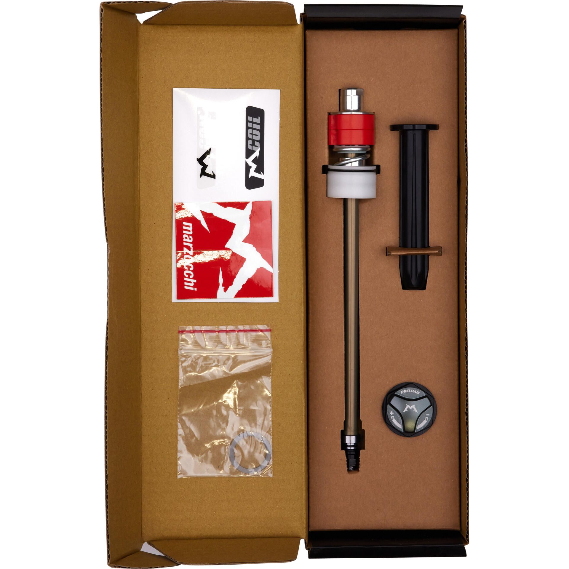 Marzocchi Z1 Coil Plunger Shaft/Top Cap Kit - 820-03-705-KIT