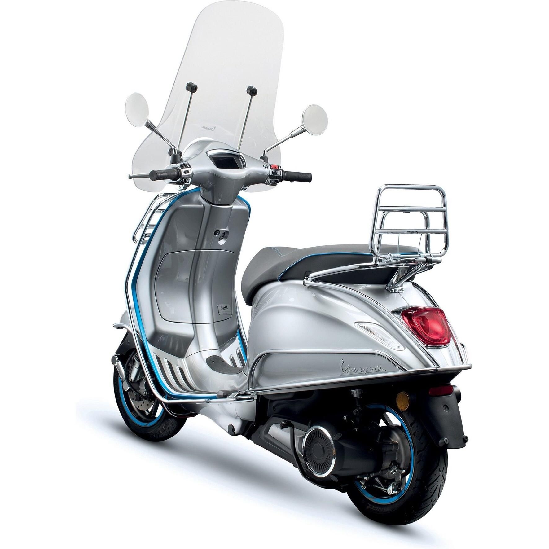 Piaggio Vespa Rear Fold-Down Rack Chrome - 1B000789 | FortNine