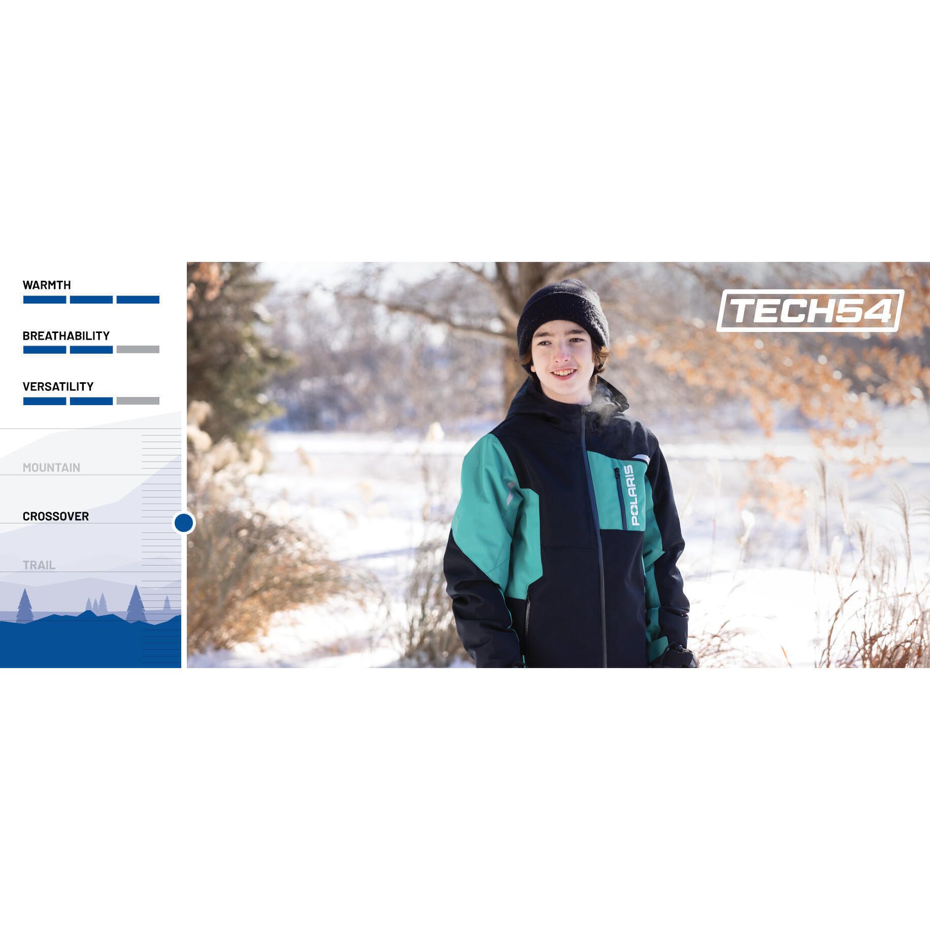 ウィンターボーイ Polaris Youth TECH54 Switchback Insulated Jacket | FortNine