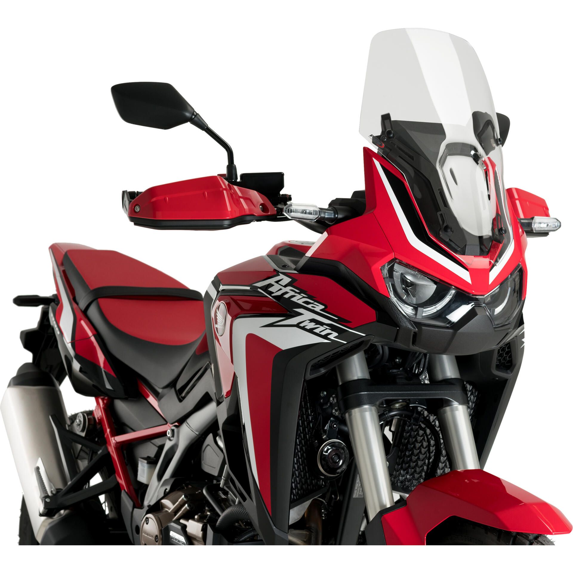 Puig Touring Windshield - Clear - 3818W | Honda Africa Twin 1100