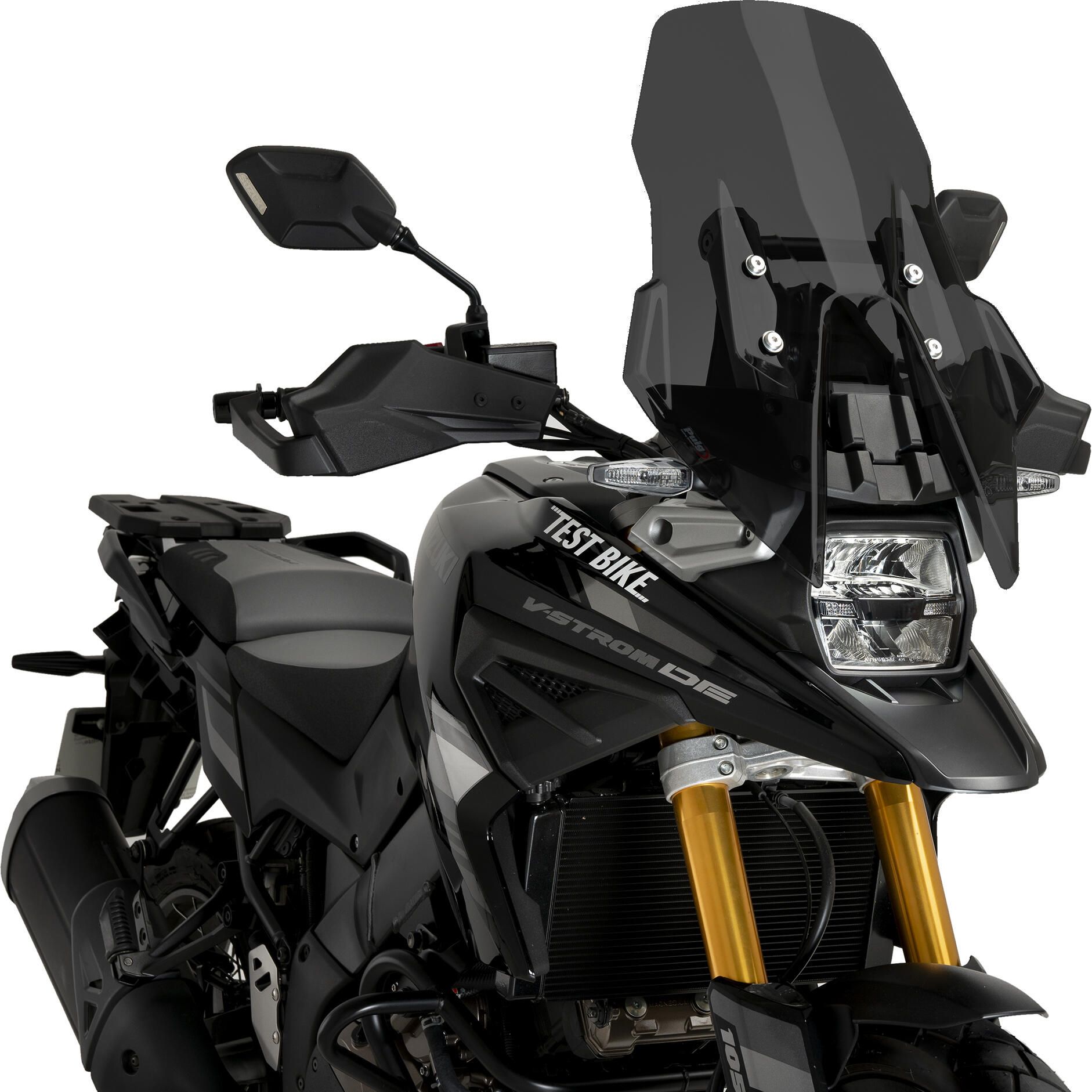 Puig Touring Windshield - Dark Smoke - 20411F | Suzuki DL1050 V