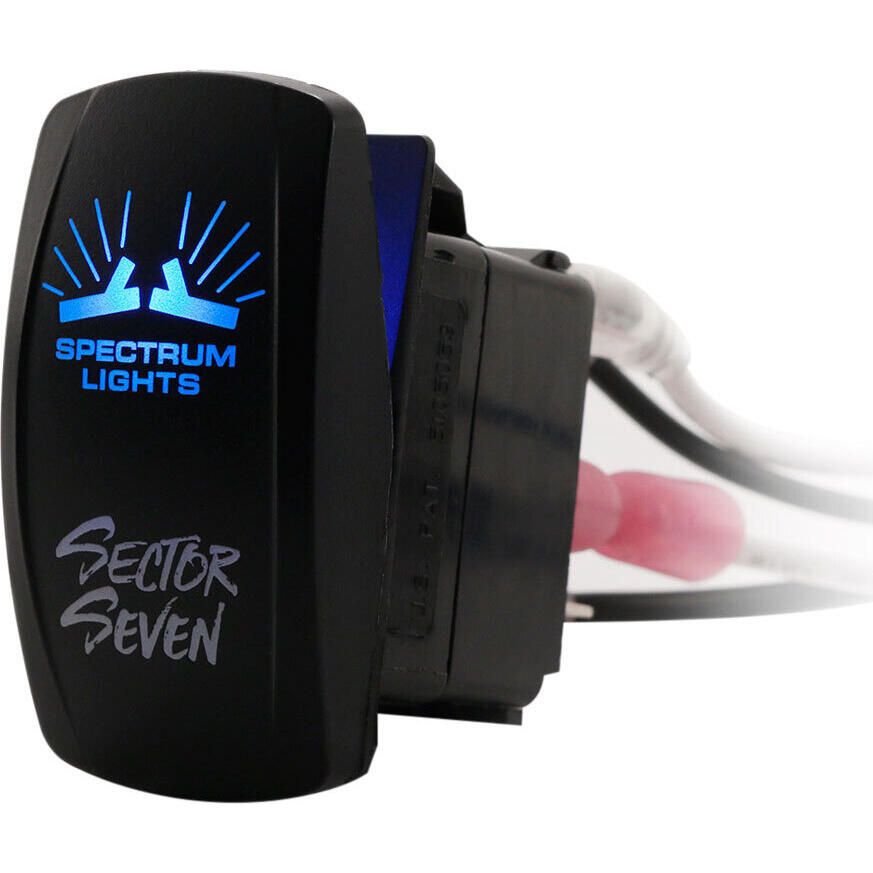 Sector Seven Spectrum/Sawtooth Rocker Switch | FortNine