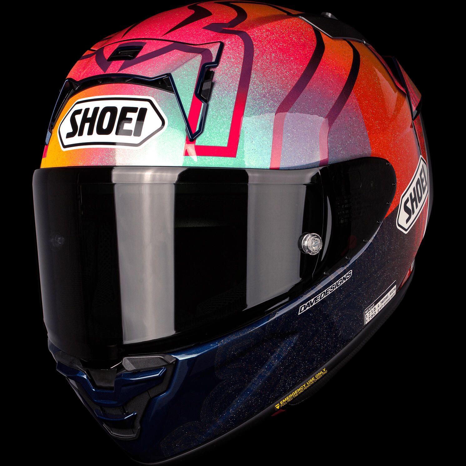 SHOEI X-Fifteen MARQUEZ HOLI Sサイズ　未使用品 Shoei X-15 Marquez Holi Helmet | FortNine