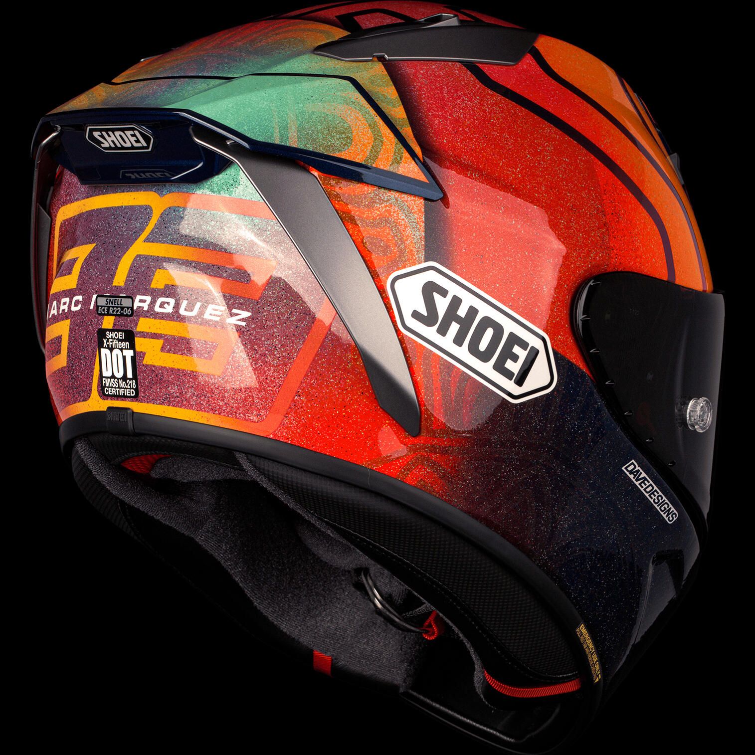Shoei X-15 Marquez Holi Helmet | FortNine