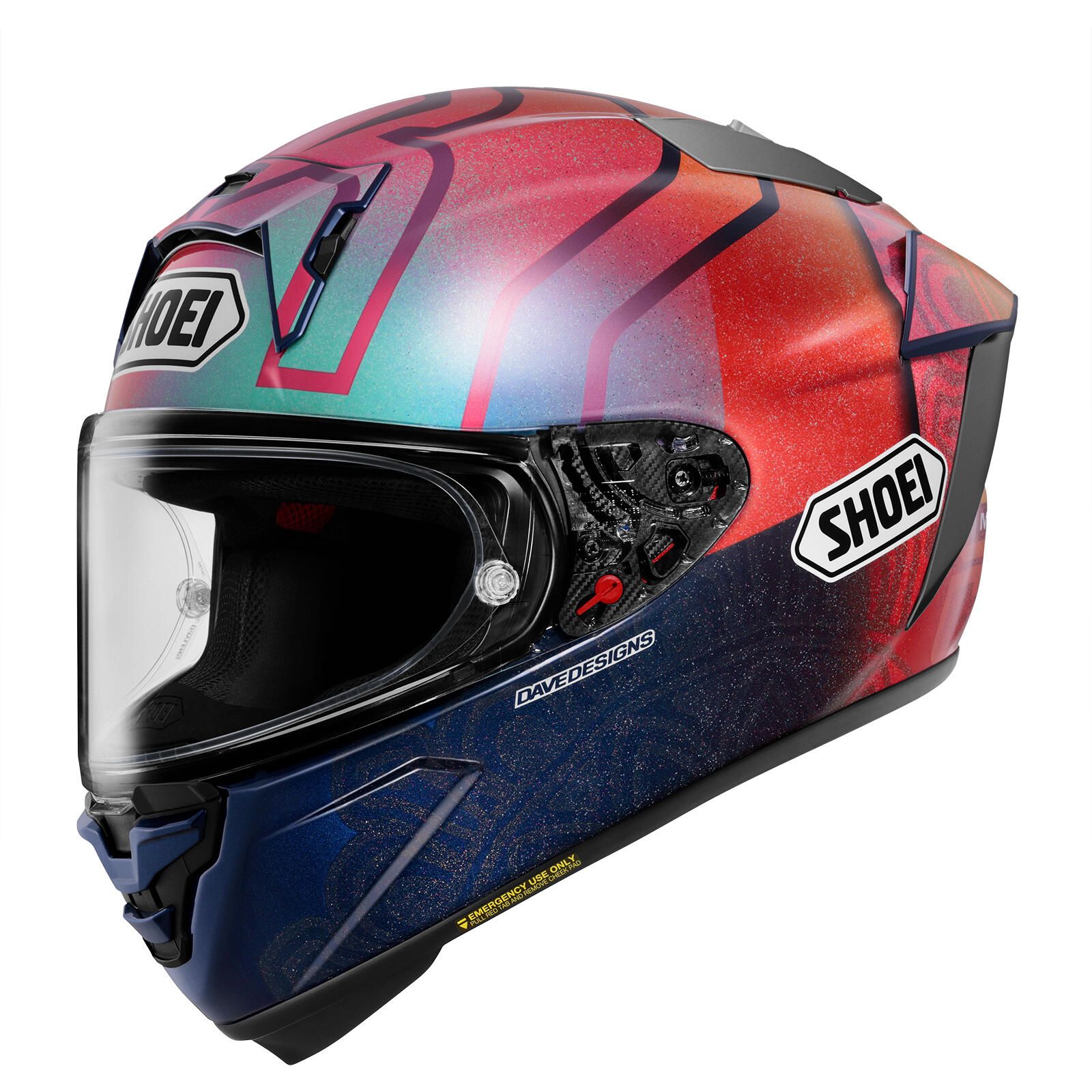 SHOEI X-Fifteen MARQUEZ HOLI Sサイズ　未使用品 Shoei X-15 Marquez Holi Helmet | FortNine