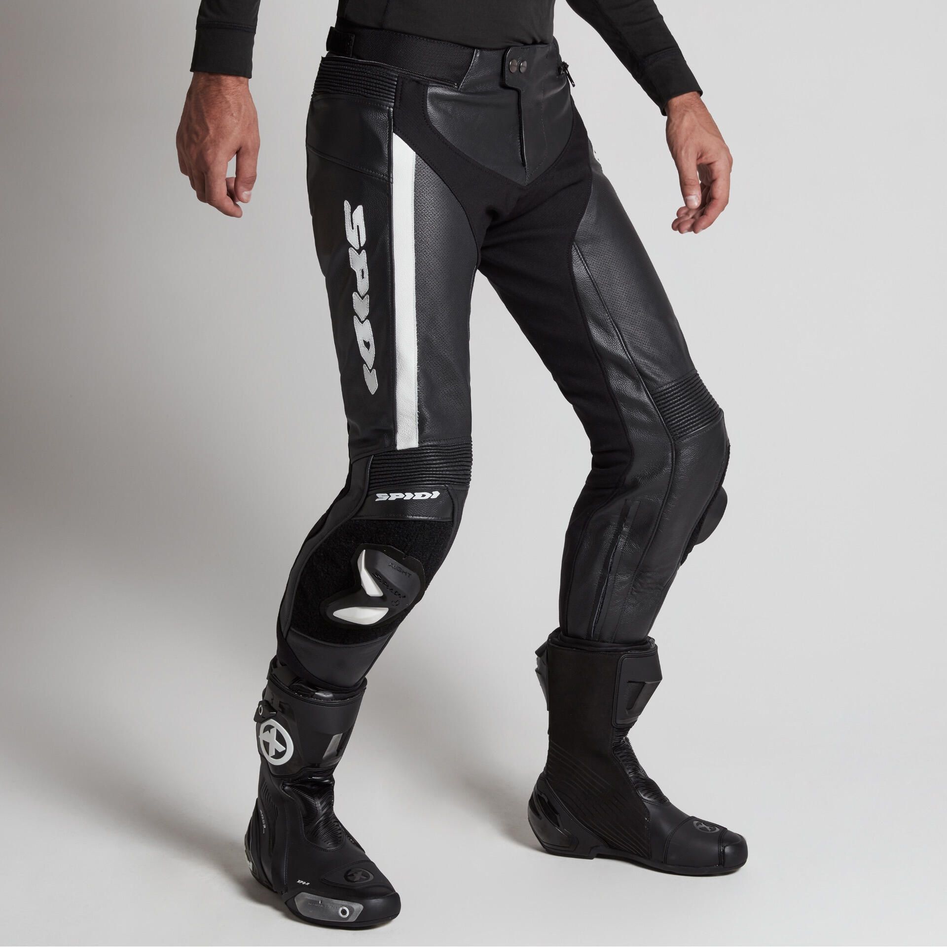 SPIDI レザー バイクパンツ サイズ48 Spidi RR Pro 2 Wind Leather Pants | FortNine