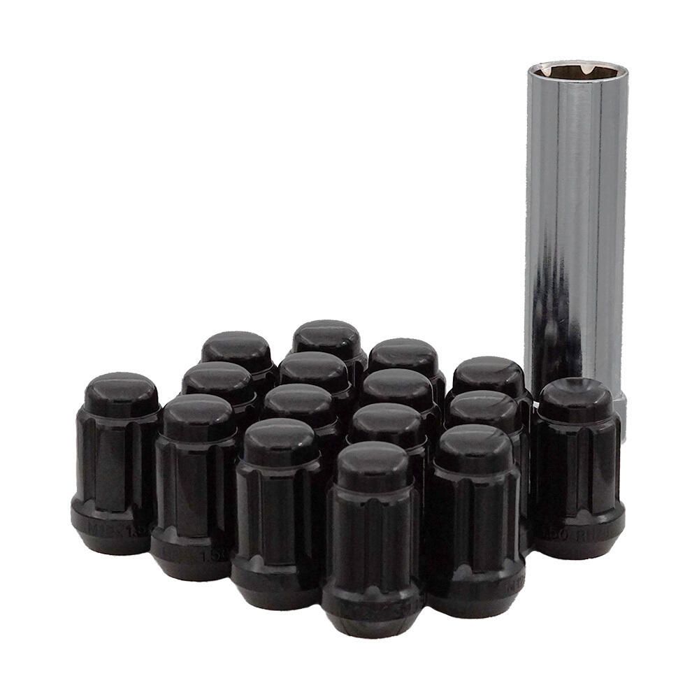 STI Spline Drive Tapered Lug Nuts (16-Pack) - M12 x 1.5 mm - 210