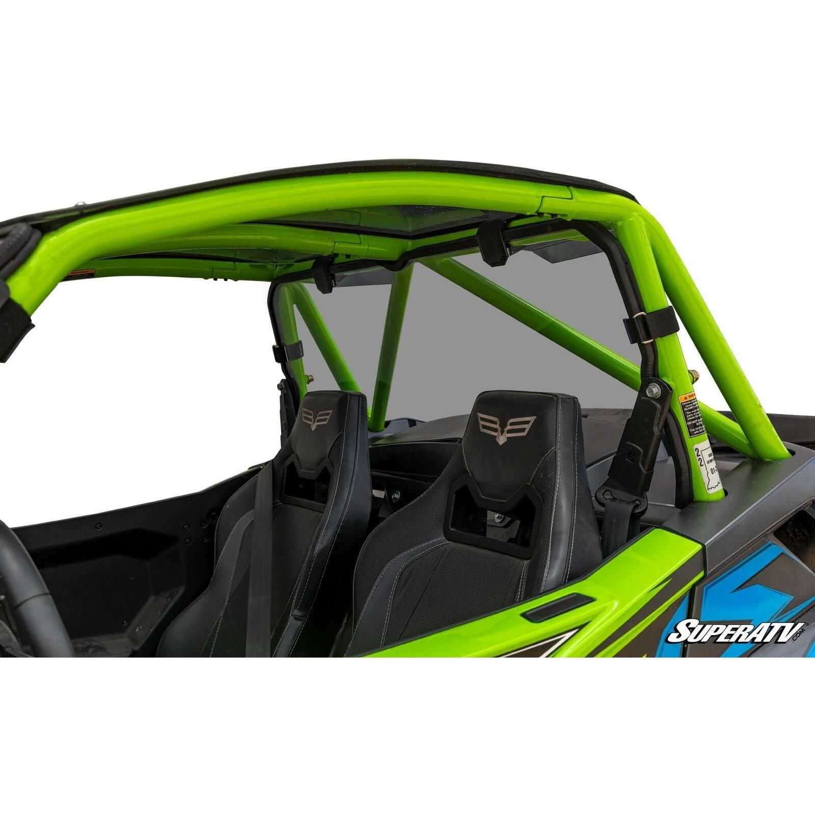 SuperATV Rear Windshield - Standard Poly - Light Tint - RWS-T-XX