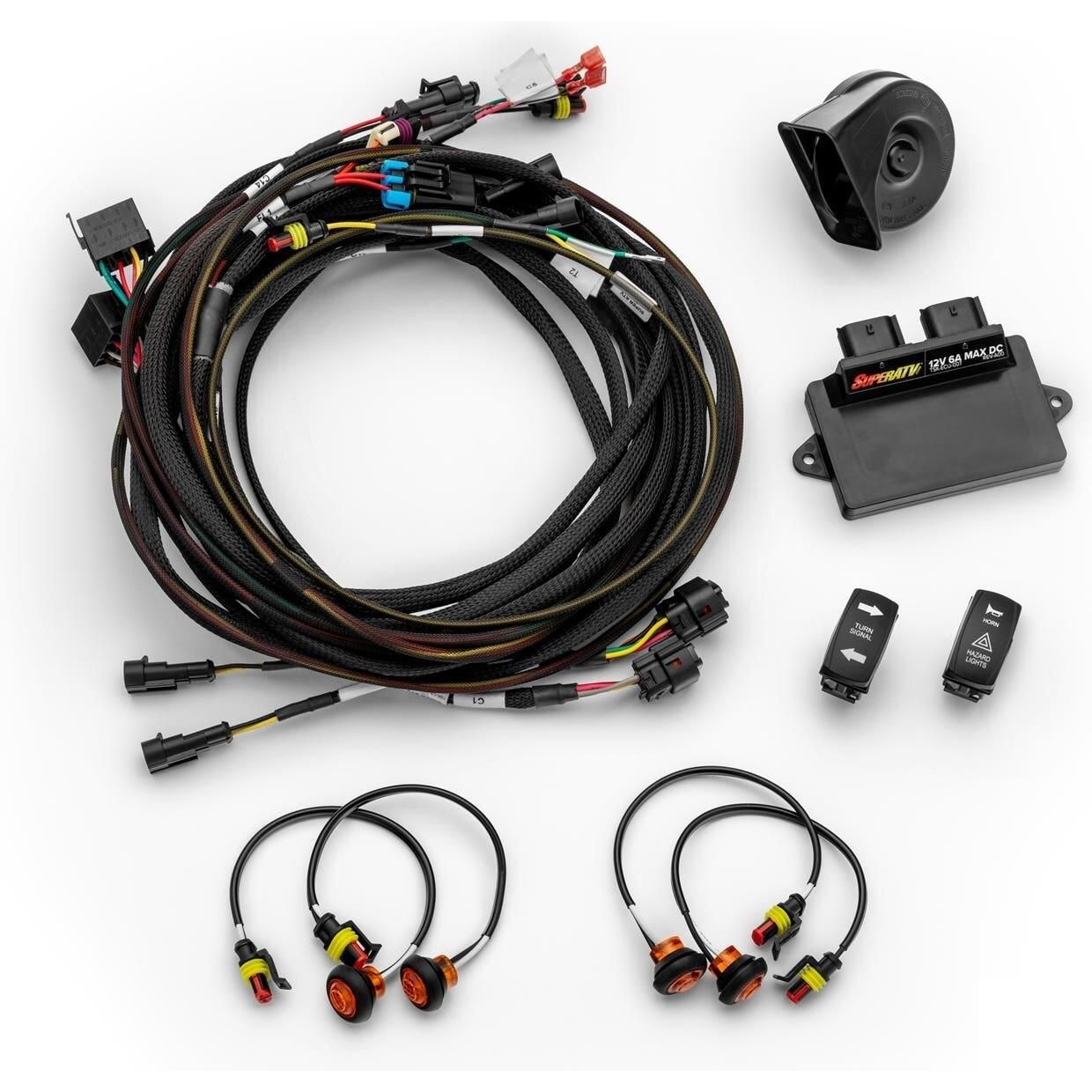SuperATV Deluxe Self-Canceling Turn Signal Kit - TSK-P-RAN1K4-007