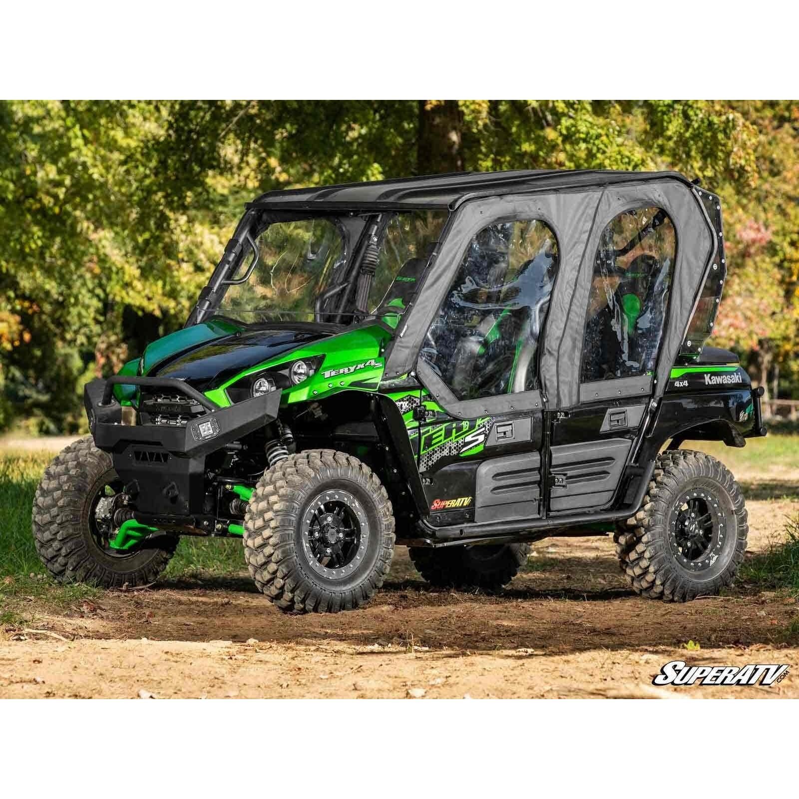 SuperATV Soft Cab Enclosure Doors - No Rear Windshield - SE-K-TRX4