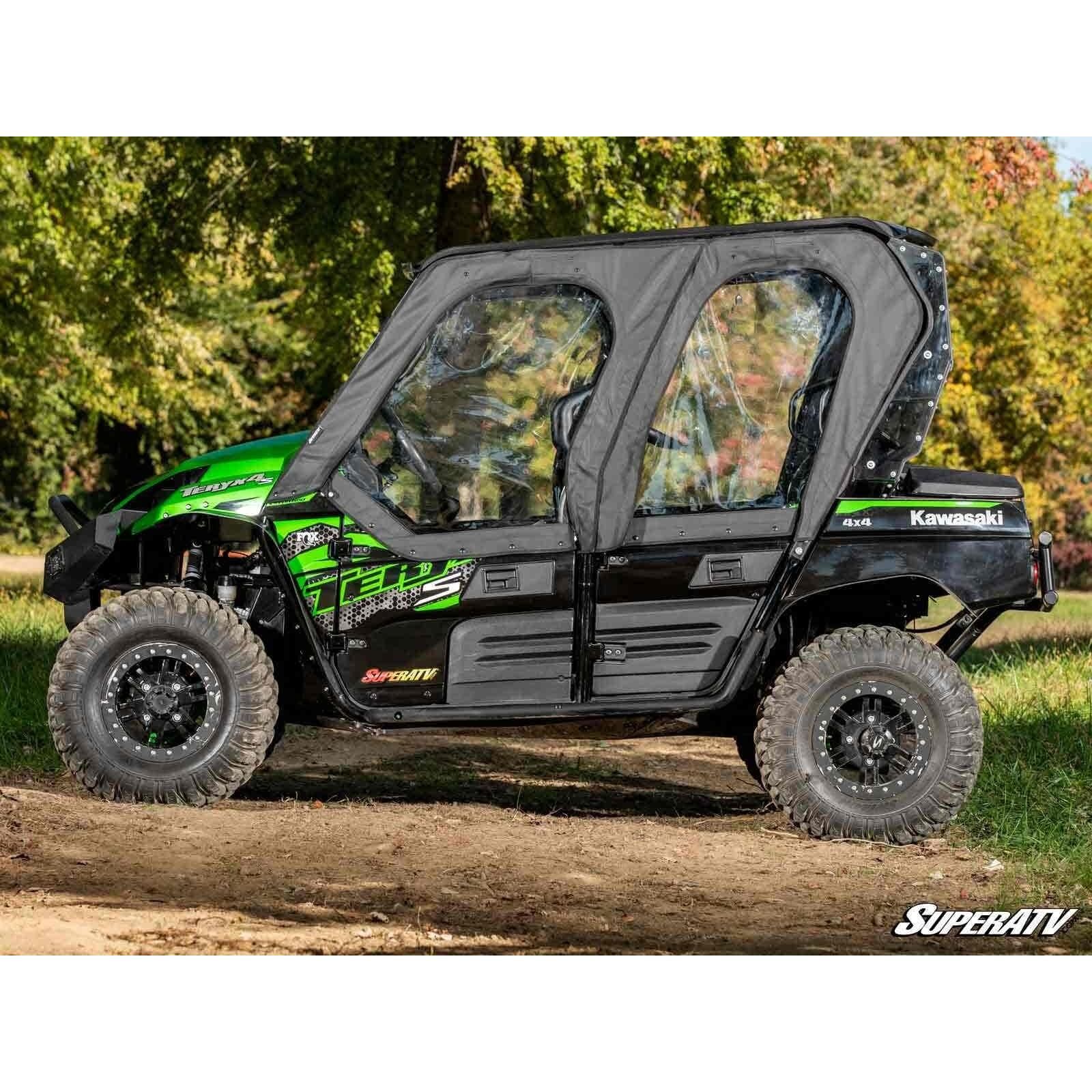 SuperATV Soft Cab Enclosure Doors - No Rear Windshield - SE-K-TRX4