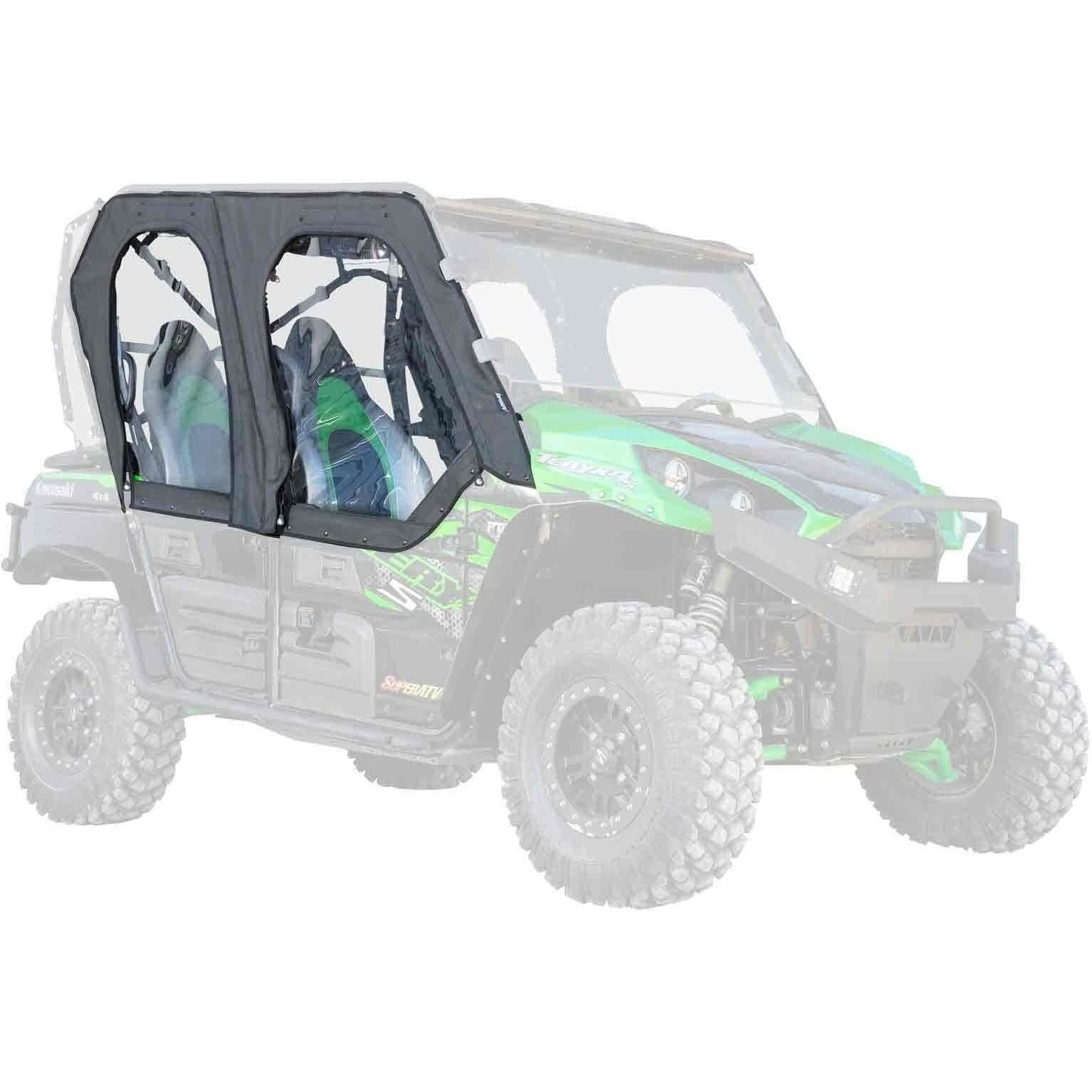 SuperATV Soft Cab Enclosure Doors - No Rear Windshield - SE-K-TRX4