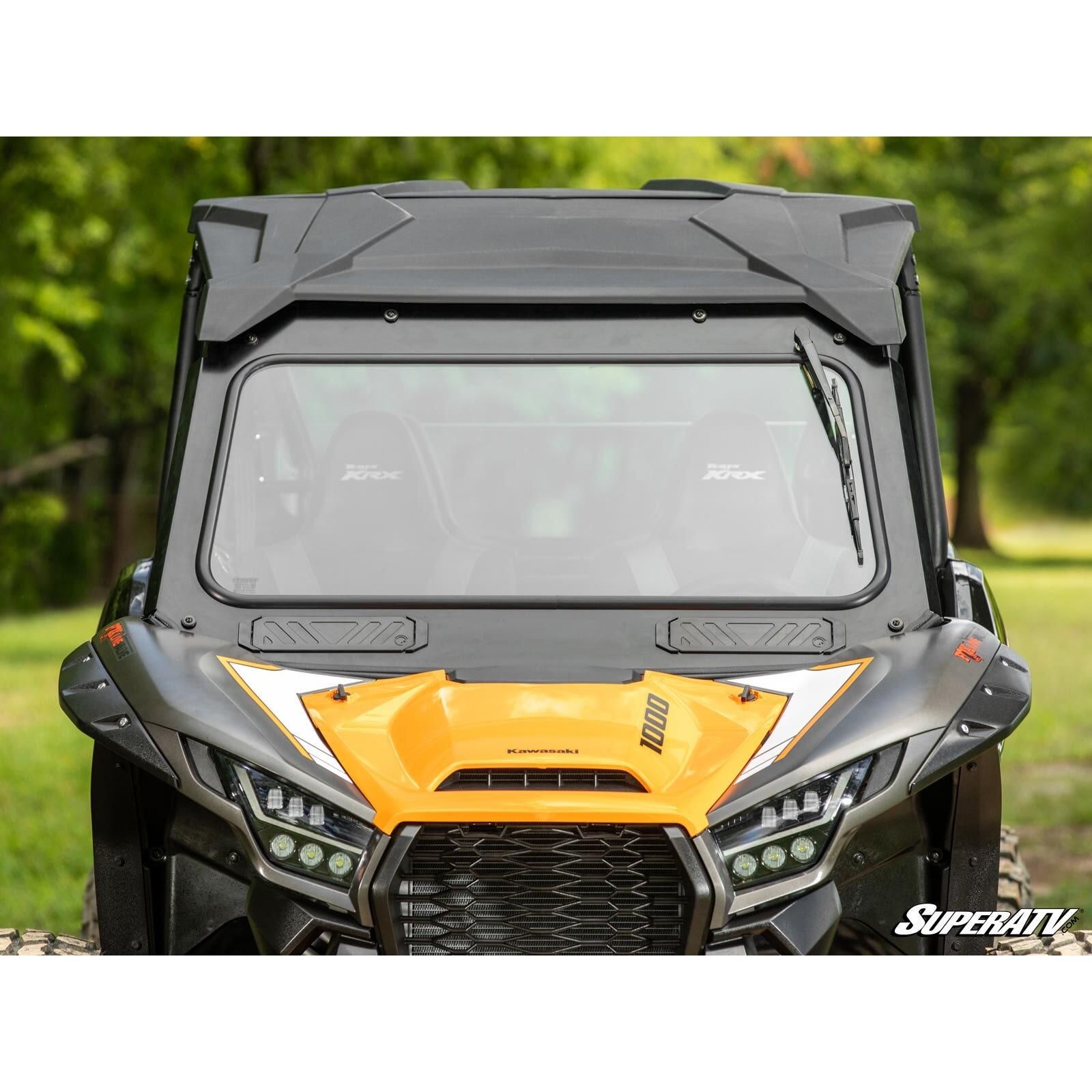 SuperATV Assault Industries Glass Windshield - GWS-K-KRX-S-01-M