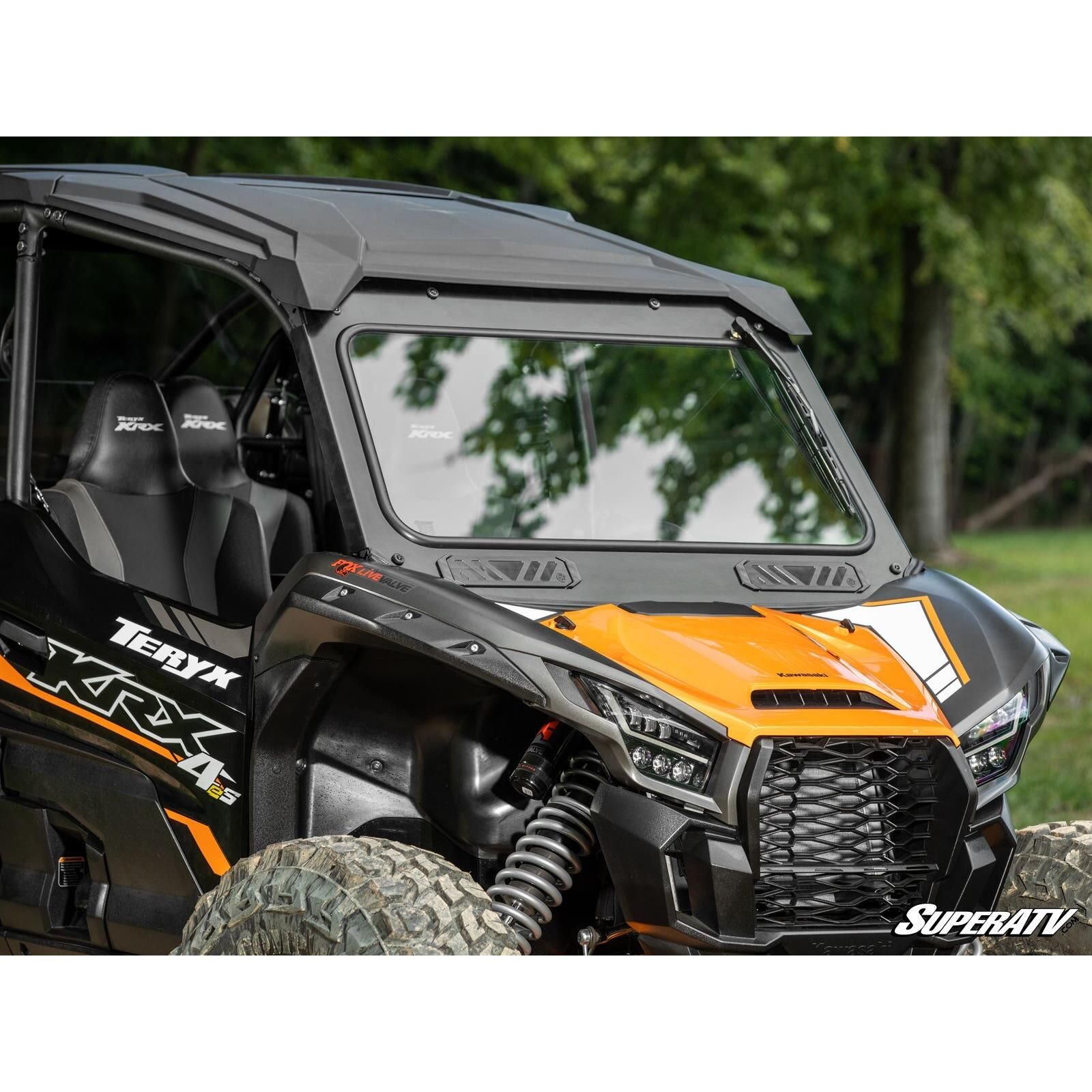 SuperATV Assault Industries Glass Windshield - GWS-K-KRX-S-01-M