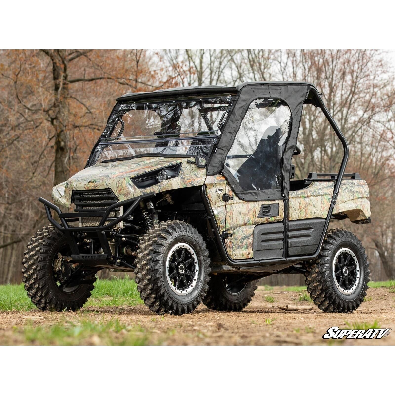 SuperATV Soft Cab Enclosure Doors - No Rear Windshield - SE-K-TRX