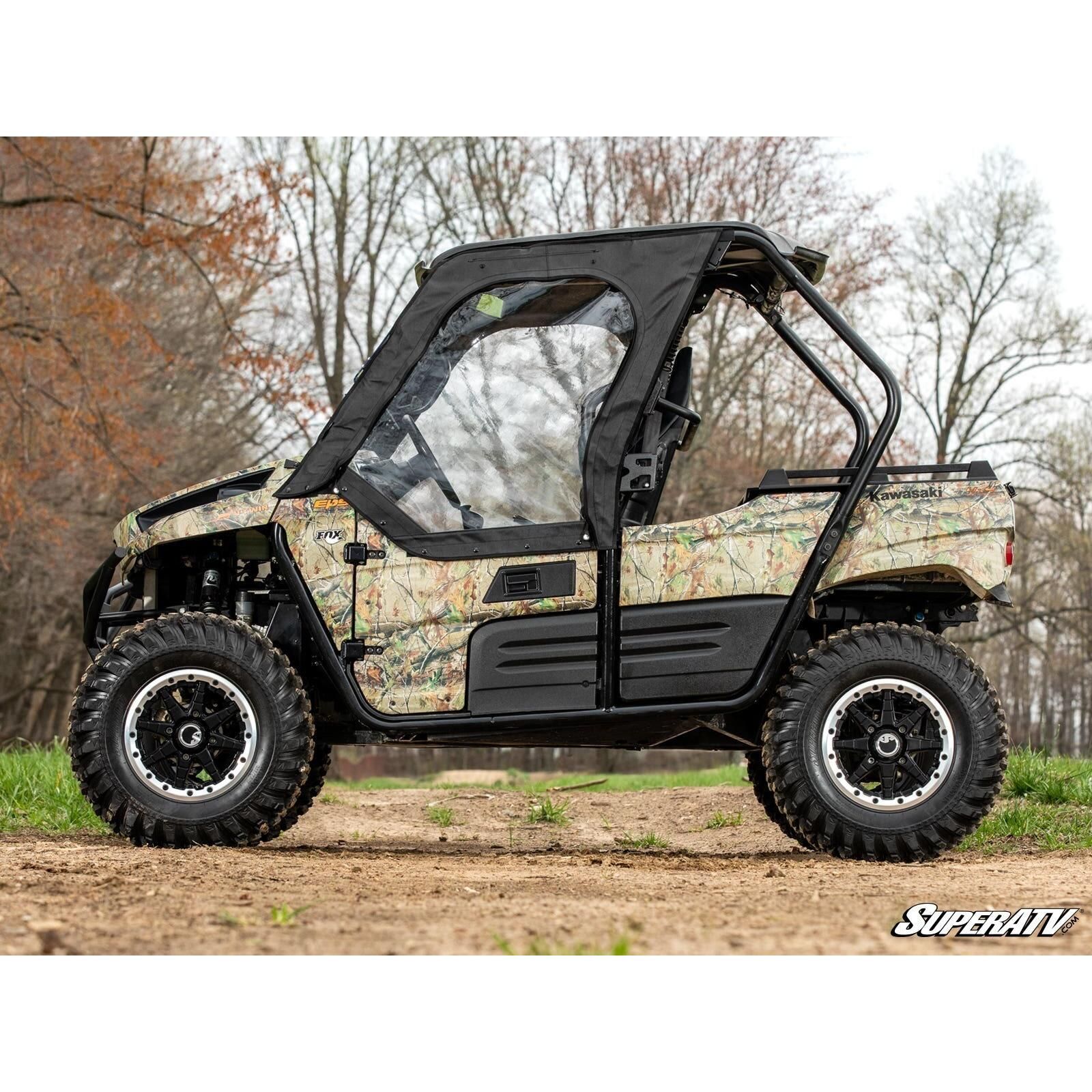 SuperATV Soft Cab Enclosure Doors - No Rear Windshield - SE-K-TRX