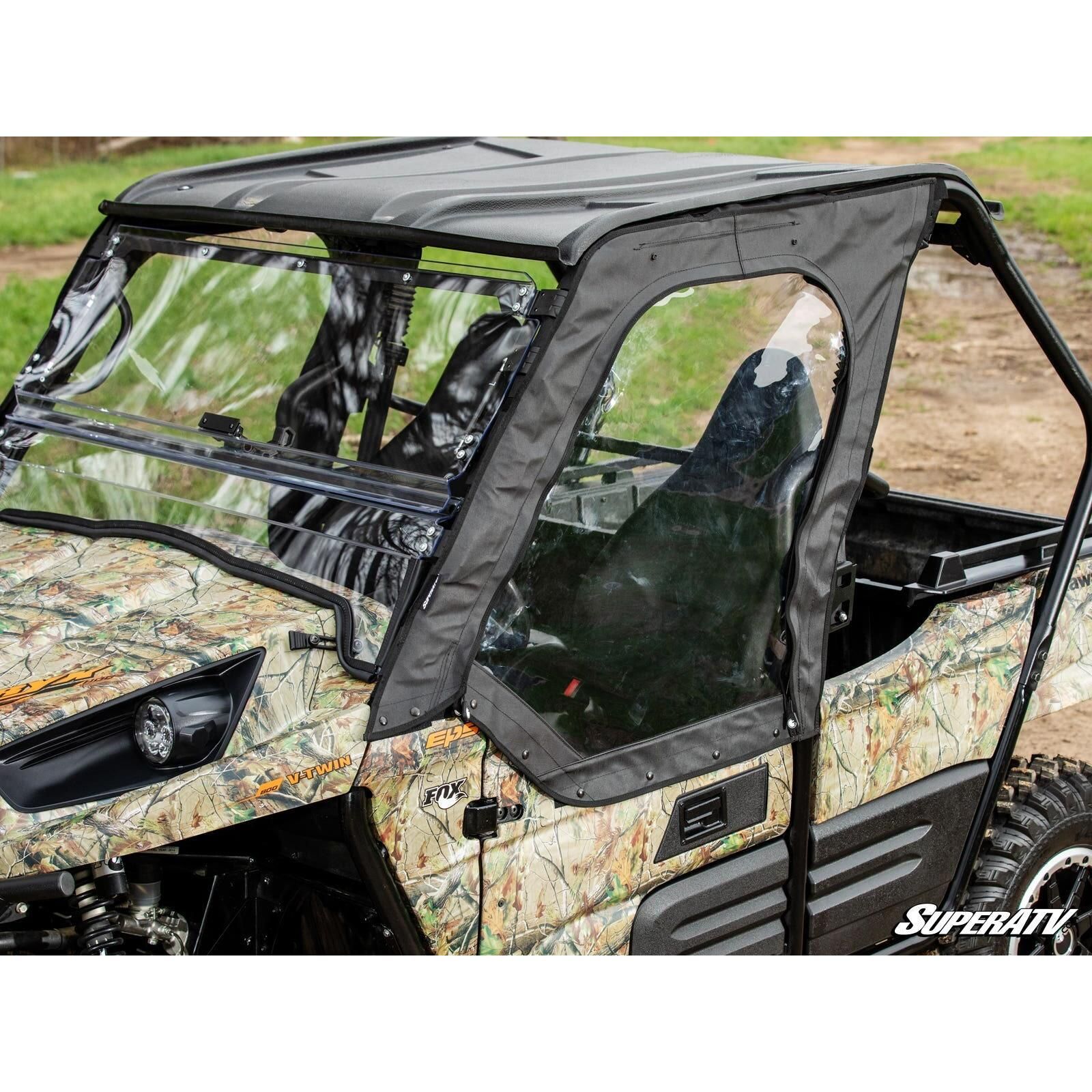 SuperATV Soft Cab Enclosure Doors - No Rear Windshield - SE-K-TRX