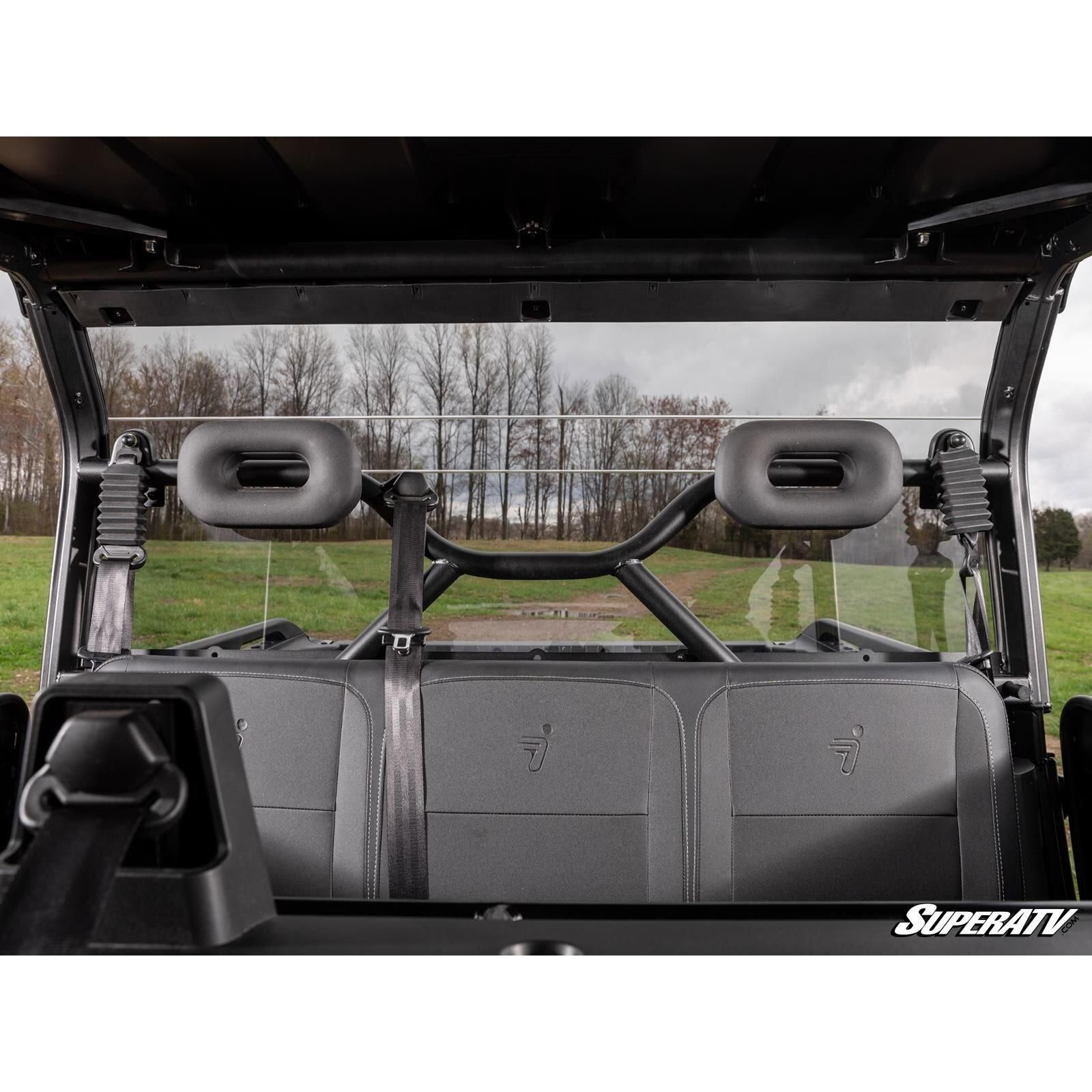 U　38 SuperATV Rear Windshield - Standard Poly - Light Tint - RWS-SW