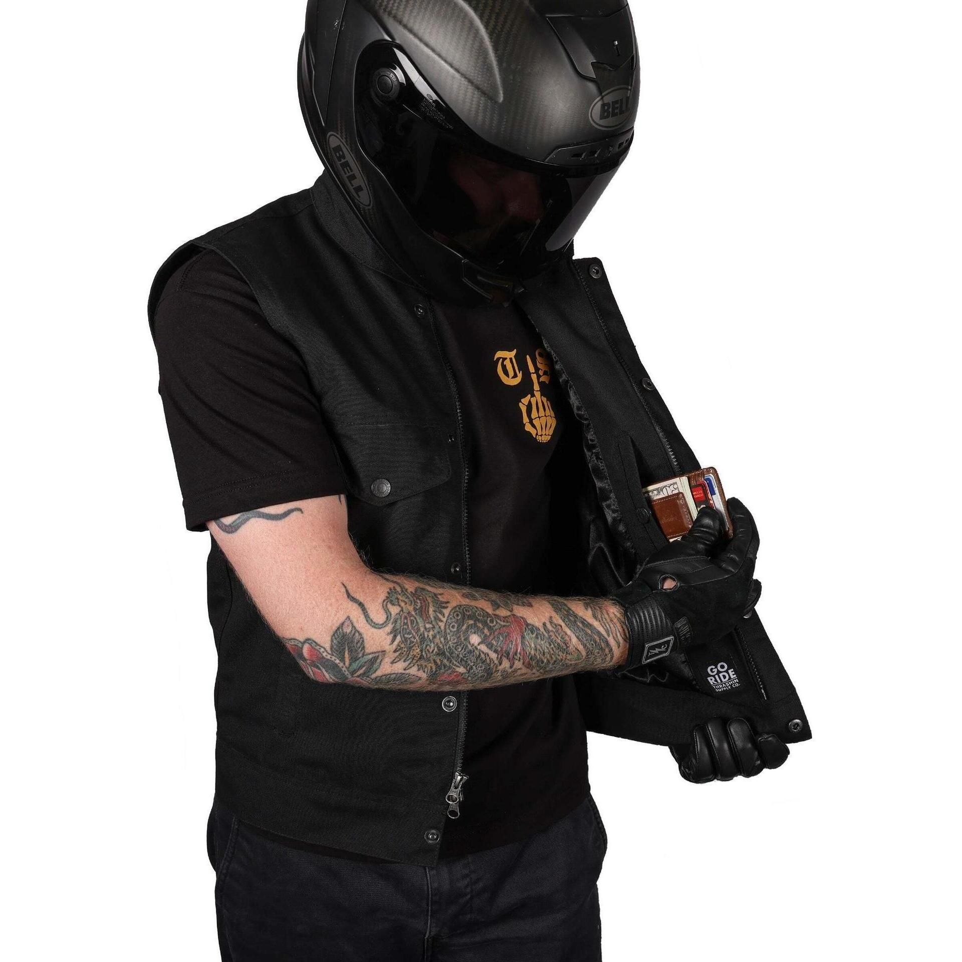Thrashin Supply Nightrider Riding Vest | FortNine Canada