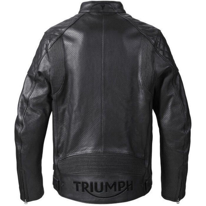 Triumph Braddan Air Race Leather Jacket | FortNine