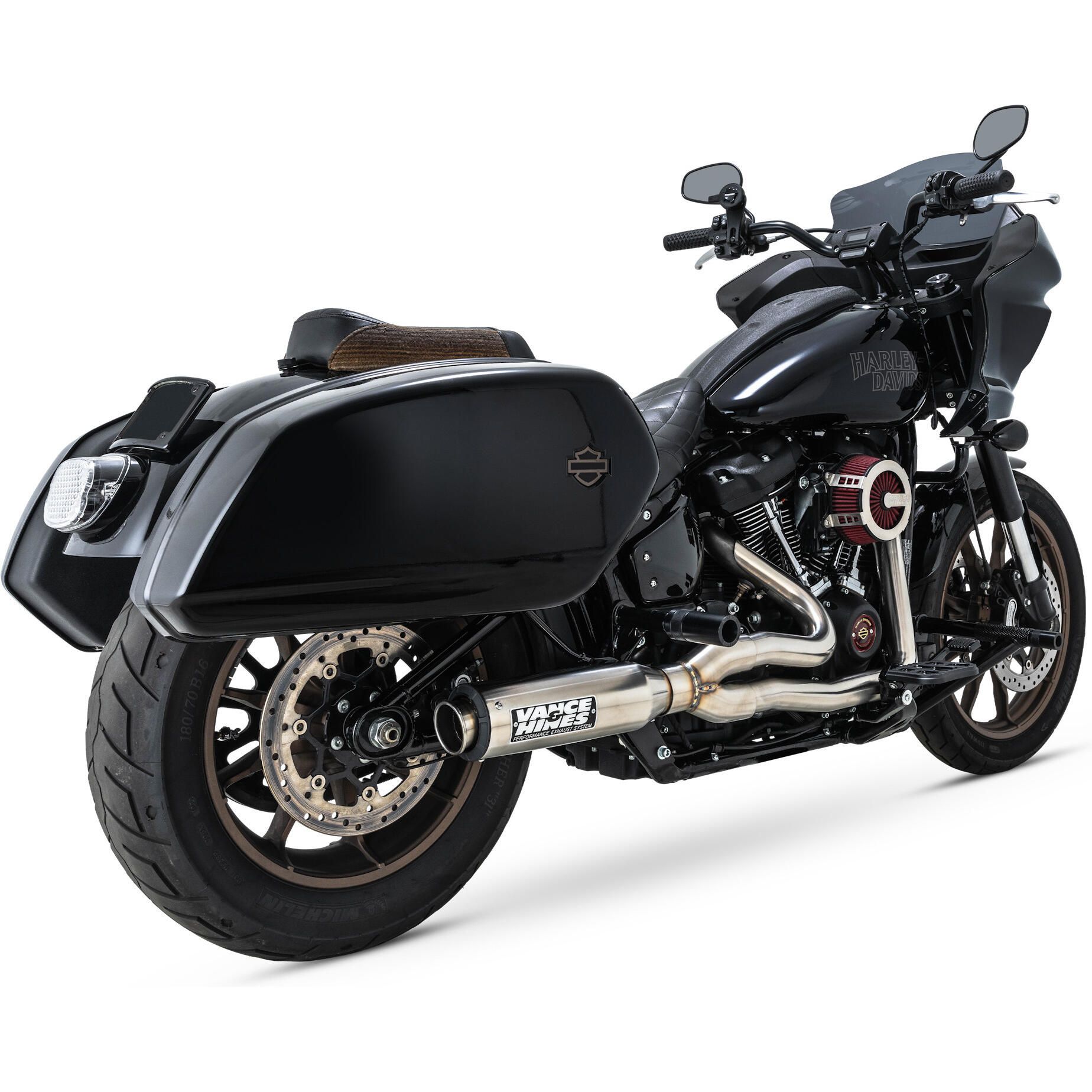 Vance and Hines 2-into-1 Supersport Exhaust System - Brushed