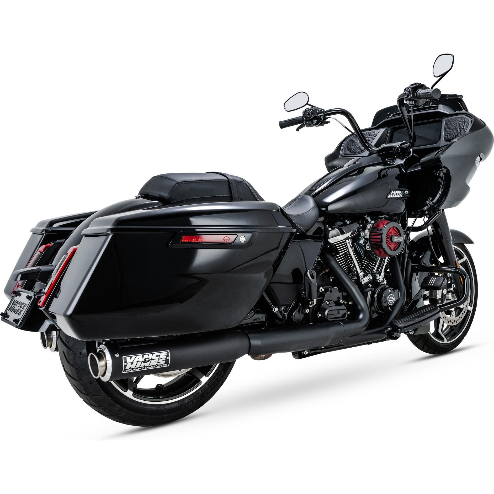 Vance and Hines Supersport Slip-On Exhaust - Black - 46721 | FortNine