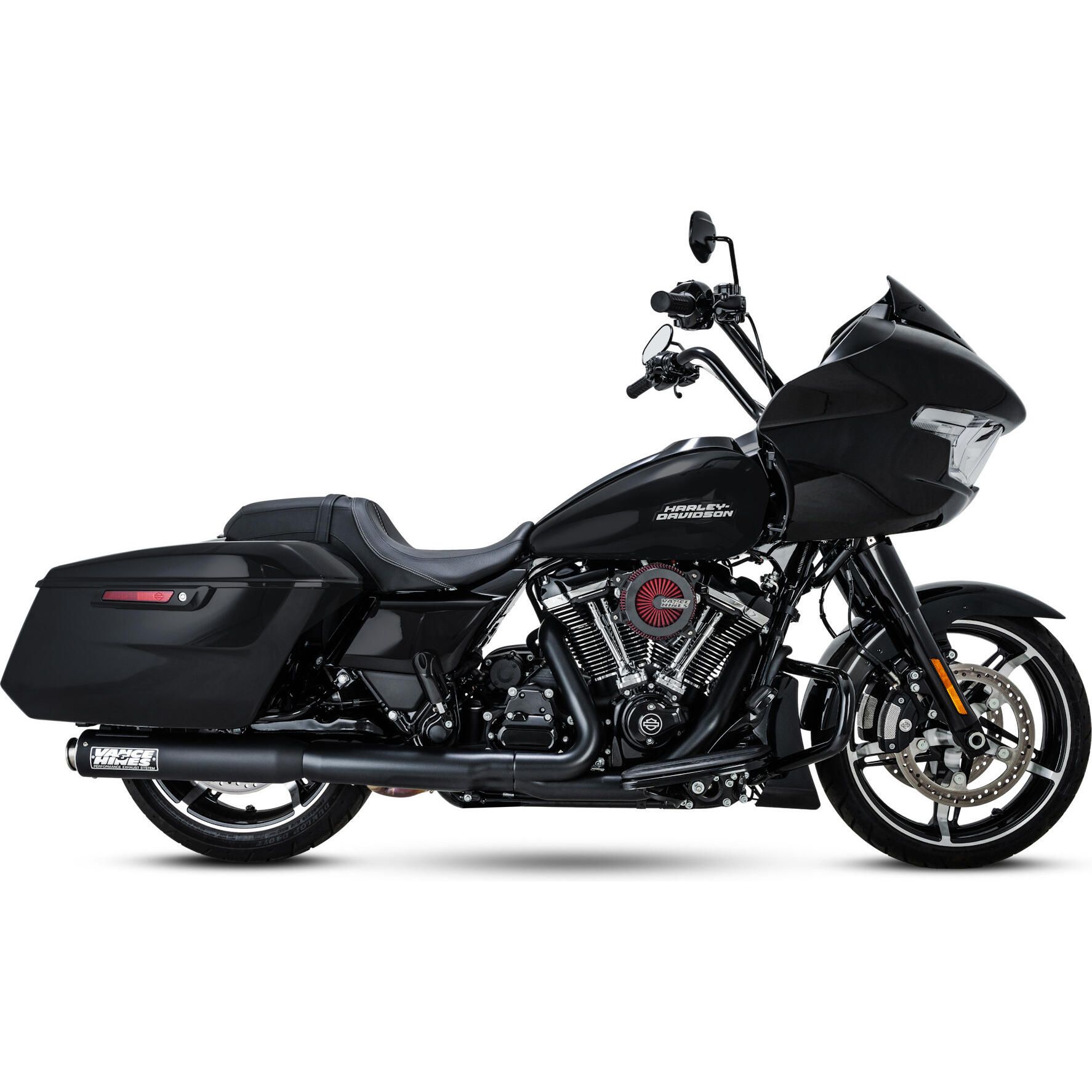 Vance and Hines Supersport Slip-On Exhaust - Black - 46721 | FortNine