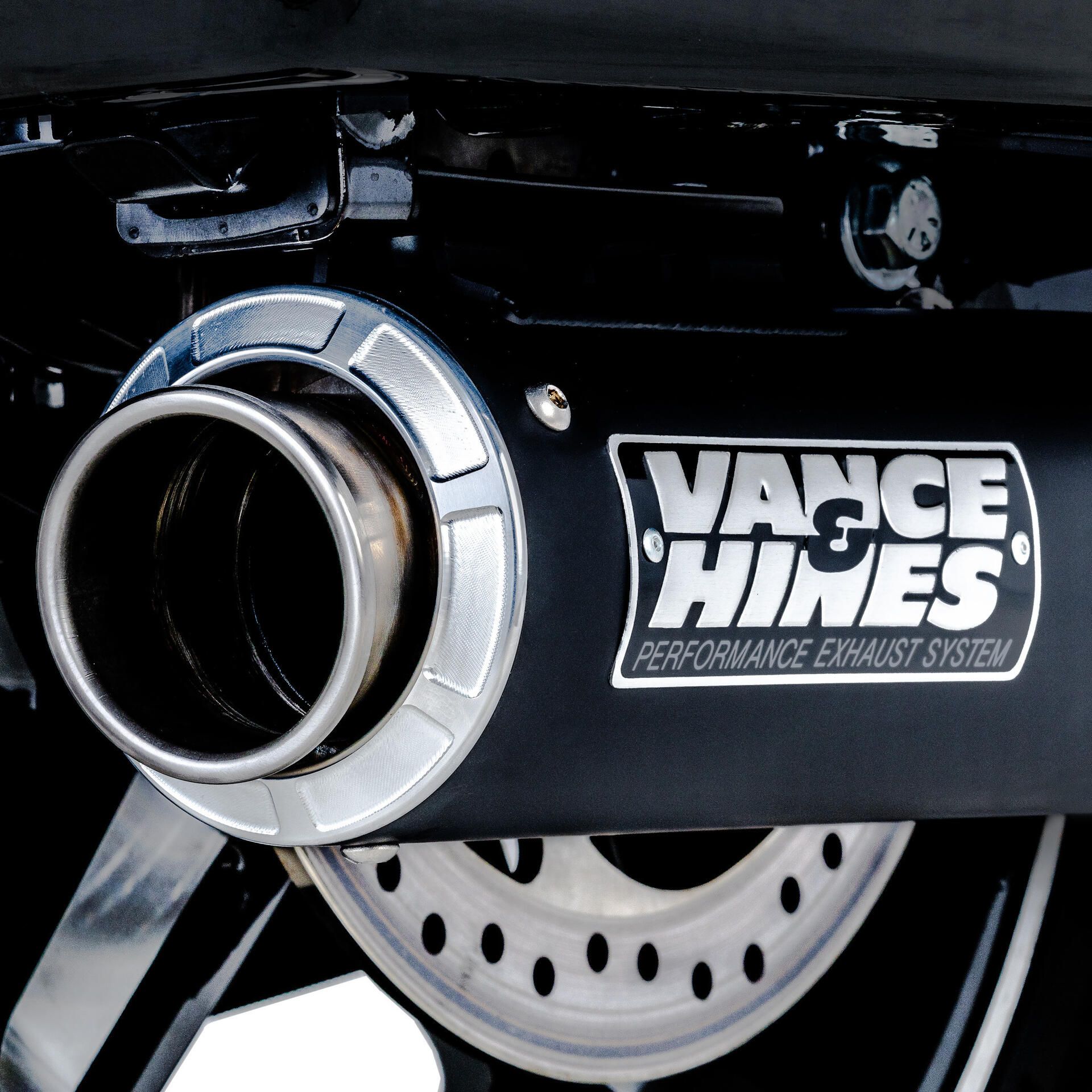 Vance and Hines Supersport Slip-On Exhaust - Black - 46721 | FortNine