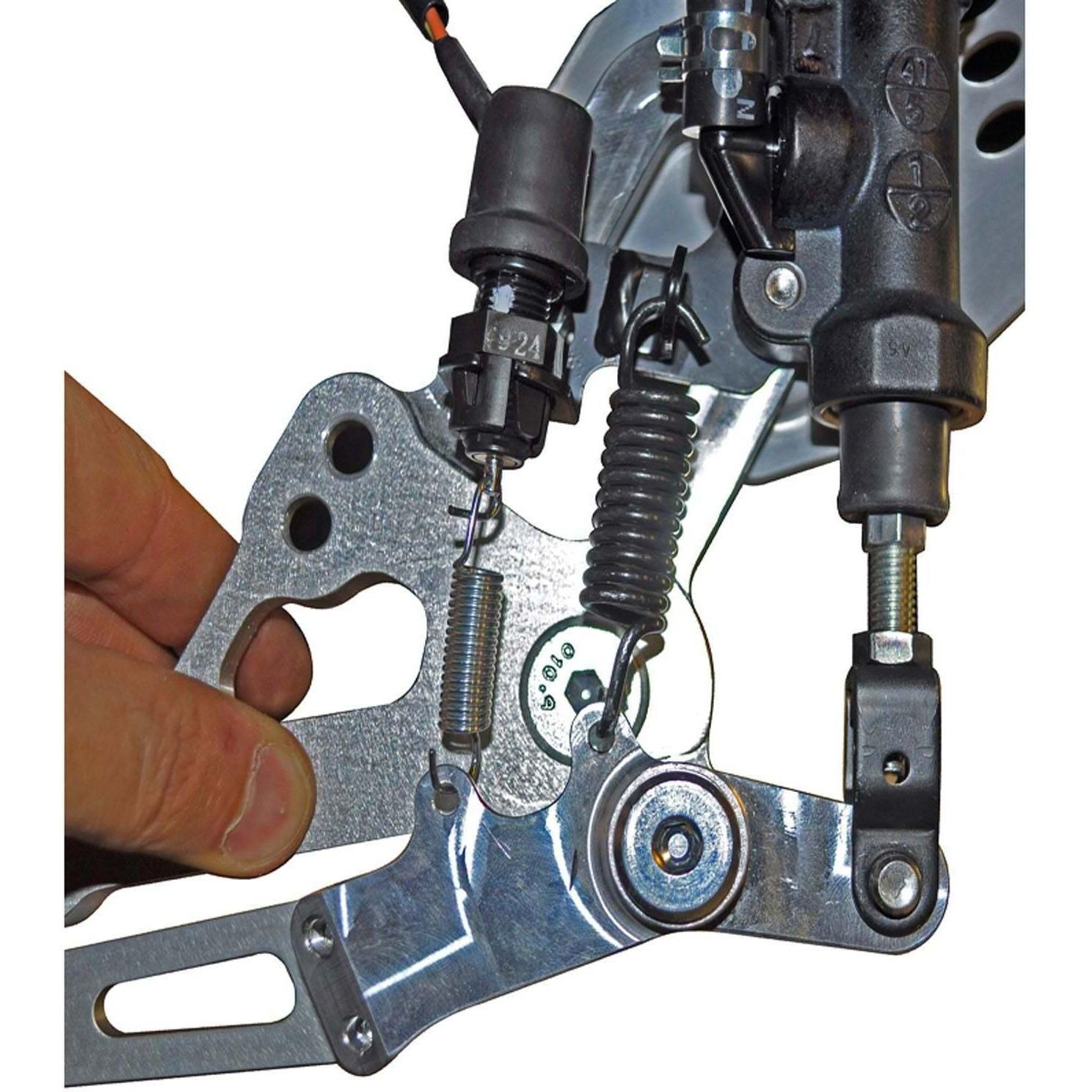 Woodcraft Rearsets without Folding Toe Pieces - Standard/GP Shift