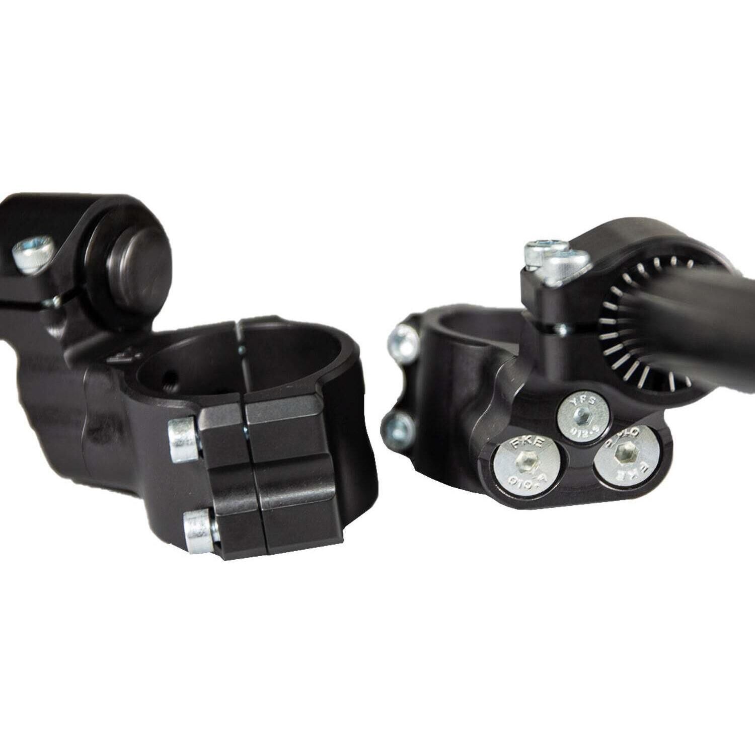 Woodcraft Side Mount Eccentric Clip-ons with Bars - 35 mm Rise
