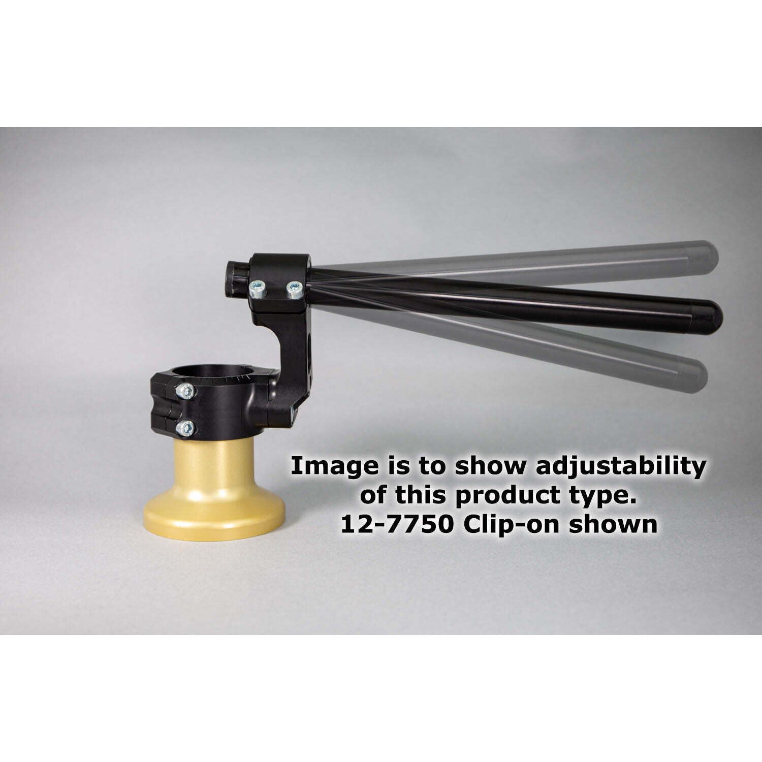 Woodcraft Side Mount Eccentric Clip-ons with Bars - 35 mm Rise