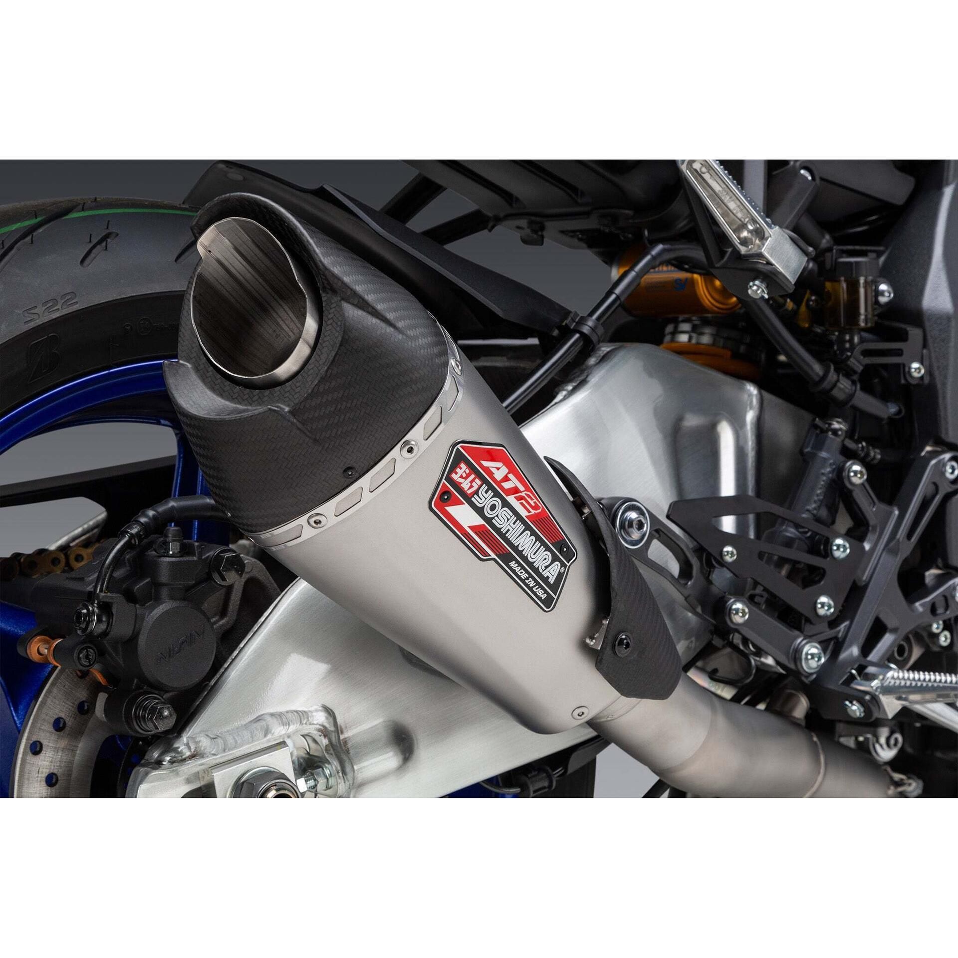 Yoshimura AT2 3/4 Exhaust - Stainless Steel - 13101CP520 | Yamaha