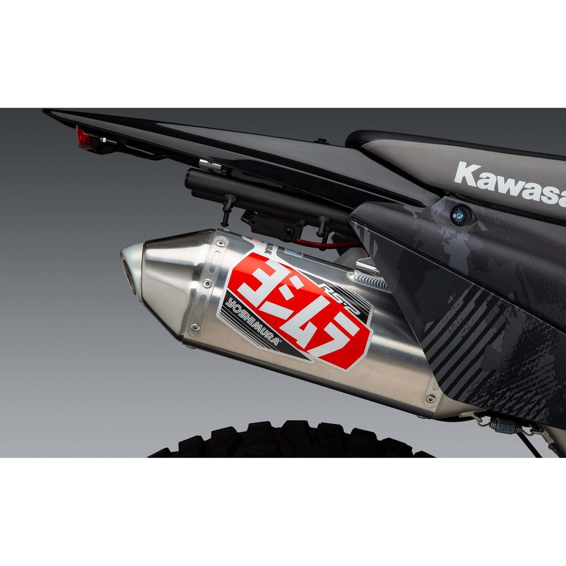 Yoshimura RS-2 Slip-On Exhaust - Stainless Steel - Aluminum
