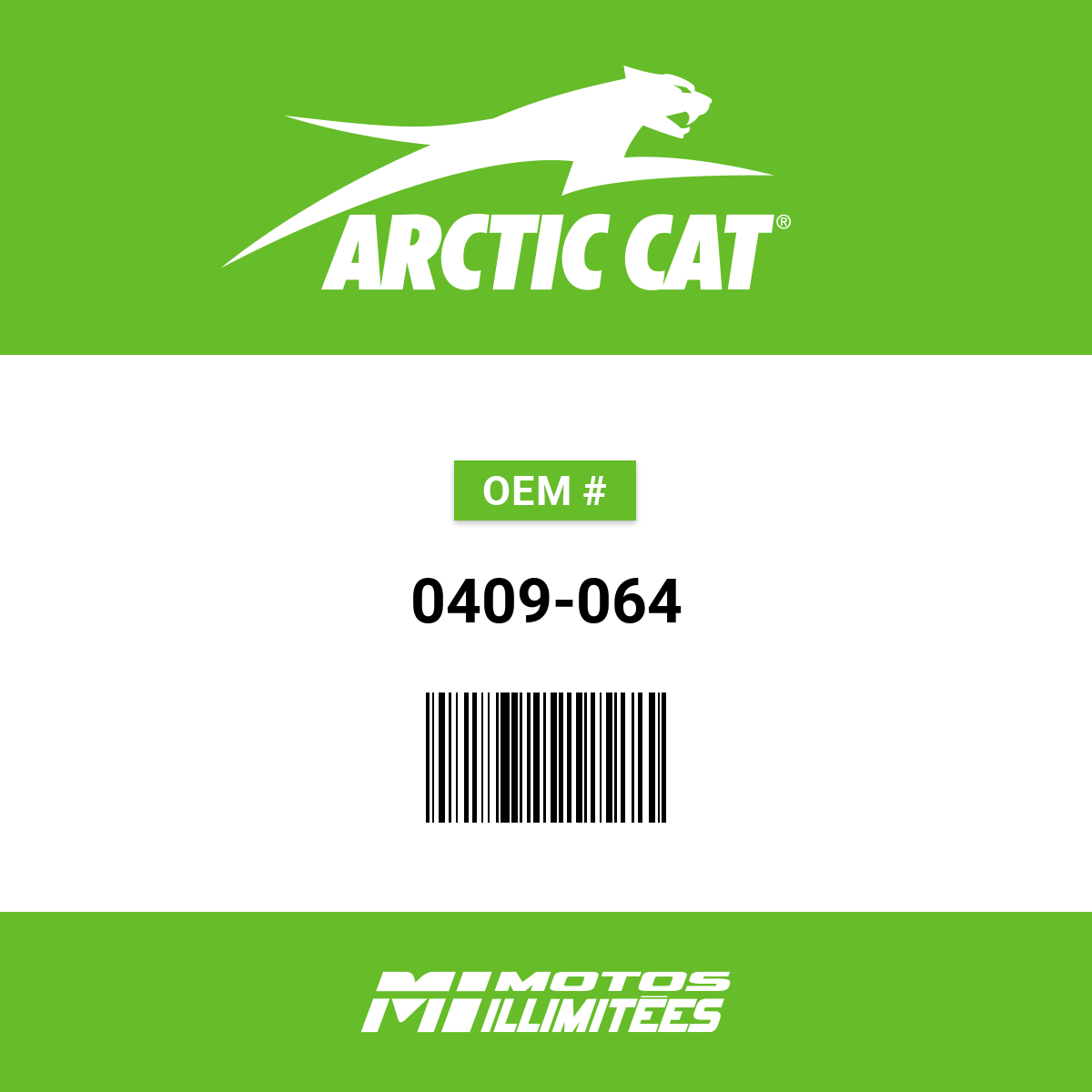 Cat　0609 Oil Level Sensor - Arctic Cat M8 EFI| Alberta Motorsports Sales