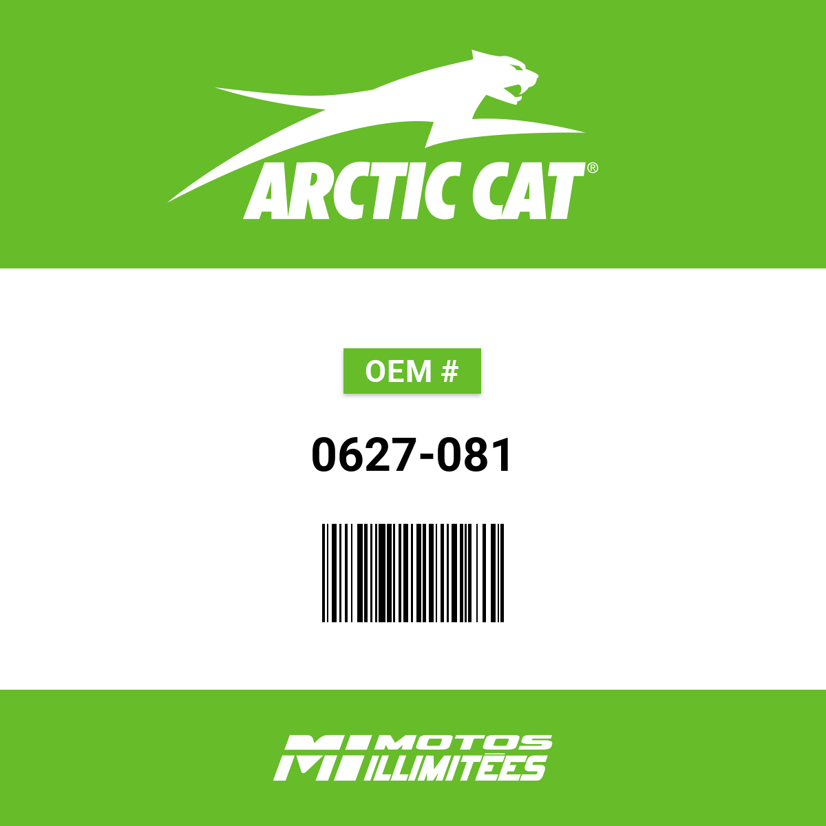 Arctic Cat Belt Drive Dcvs 36.8W X 1178Oc - 0627-081 | FortNine