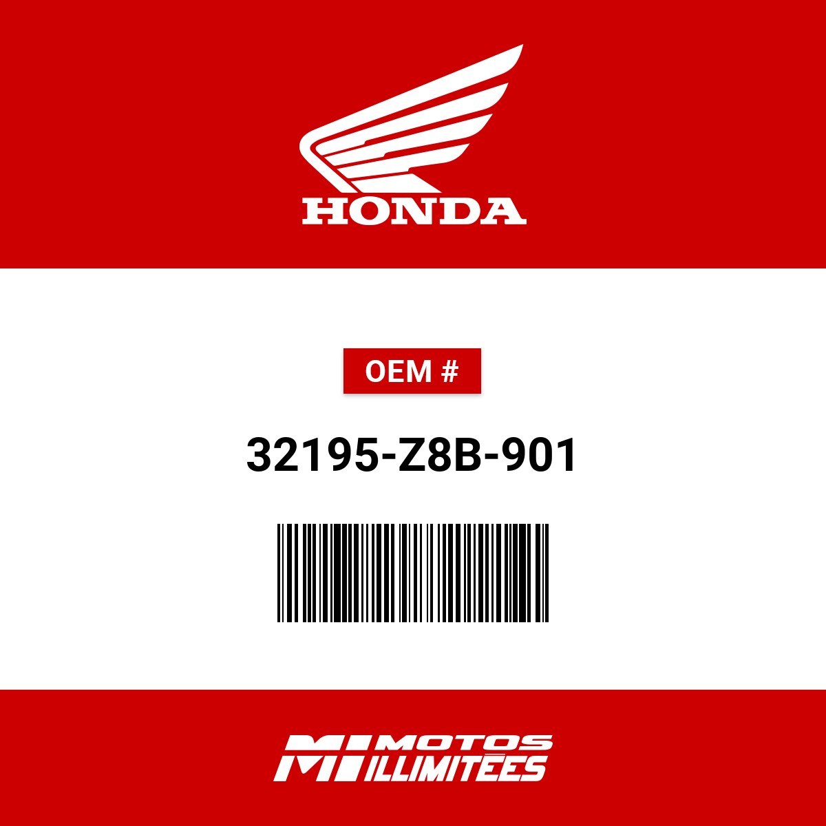 Honda Wire Stop Switch - 32195-Z8B-901 | FortNine
