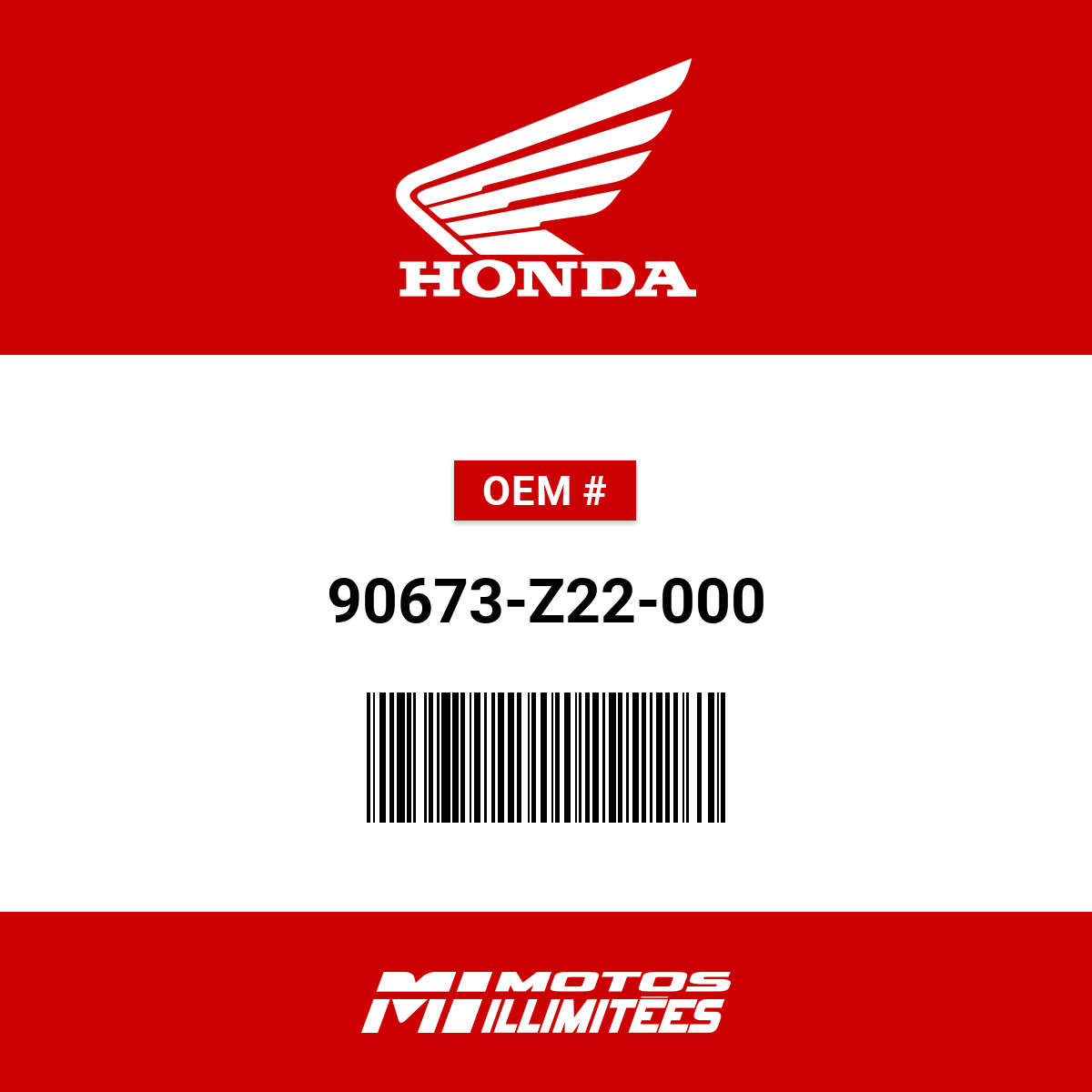honda Honda Tie Cable - 90673-Z22-000 | FortNine