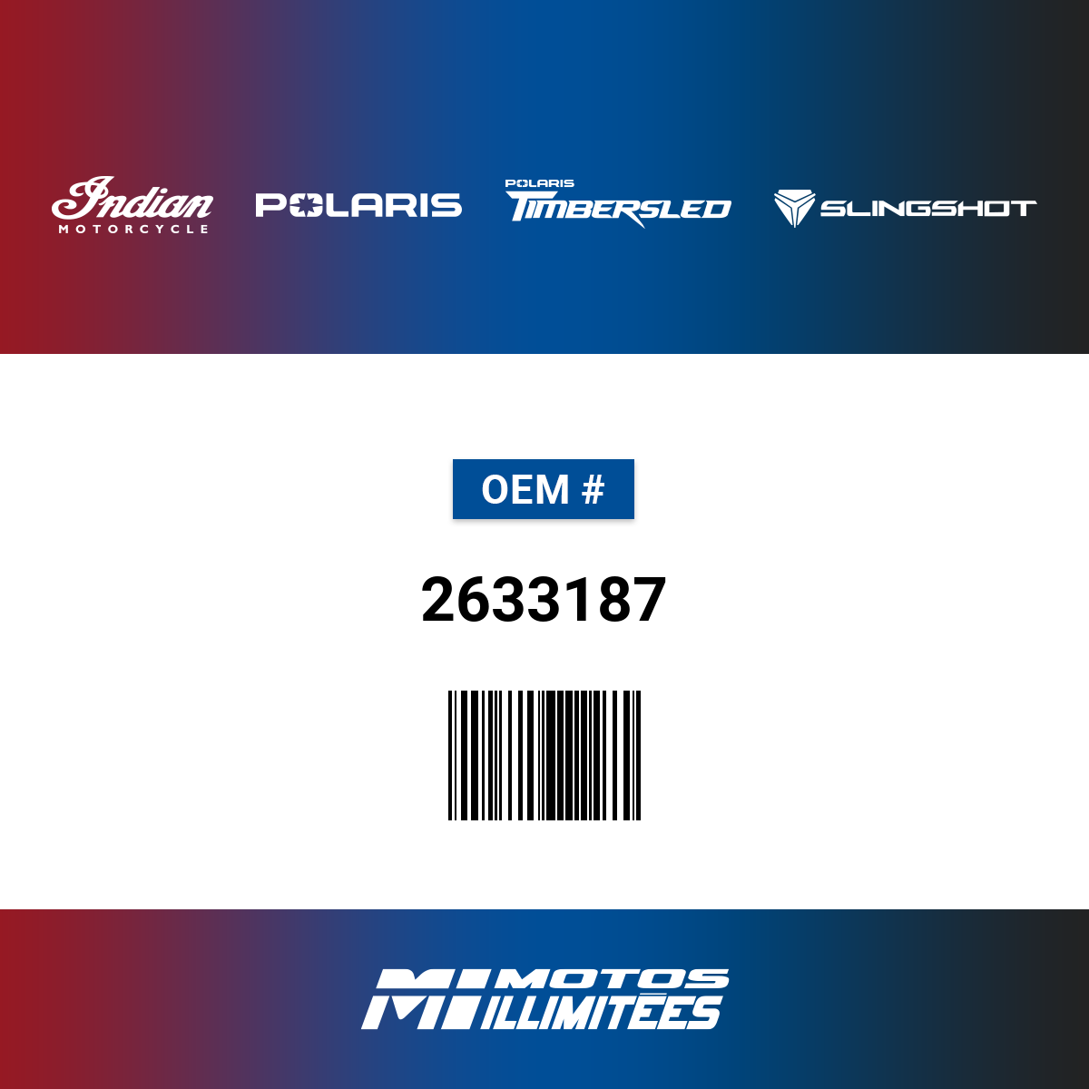 Polaris / Indian Fuel Tank Vent Assembly - 2633187 | FortNine