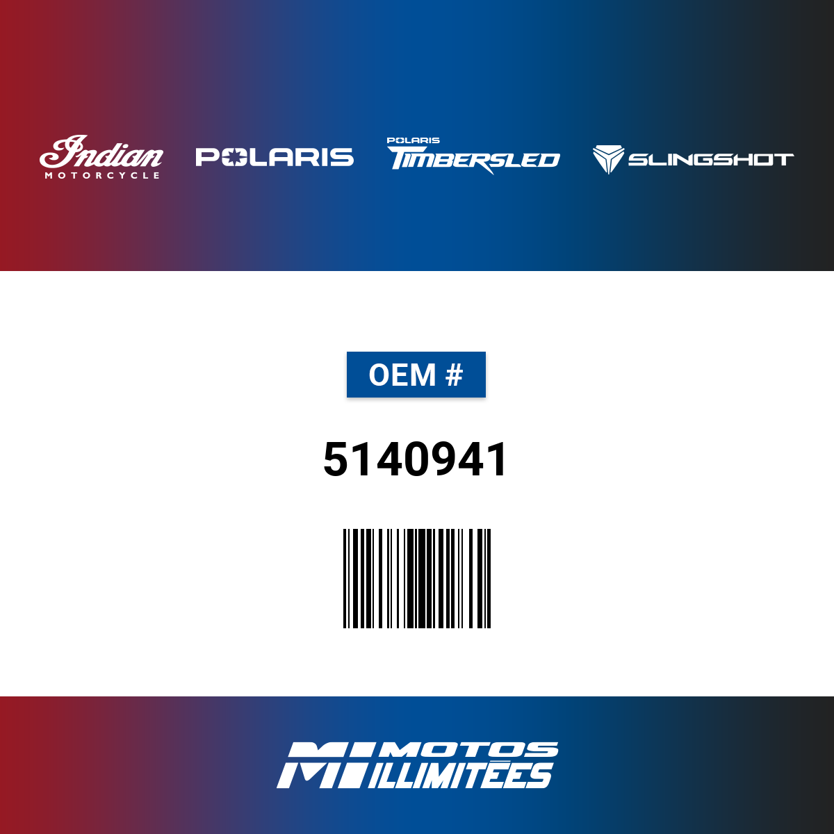 Polaris / Indian Crankweb-CTR 74 mm Mag - 5140941 | FortNine