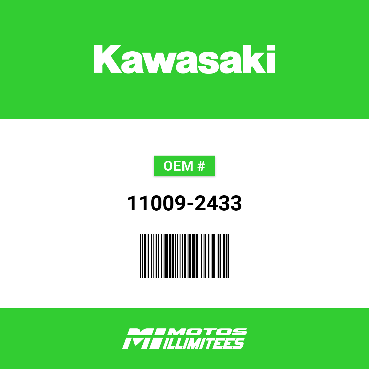 Kawasaki Gasket Rocker Case - 11009-2433 | FortNine