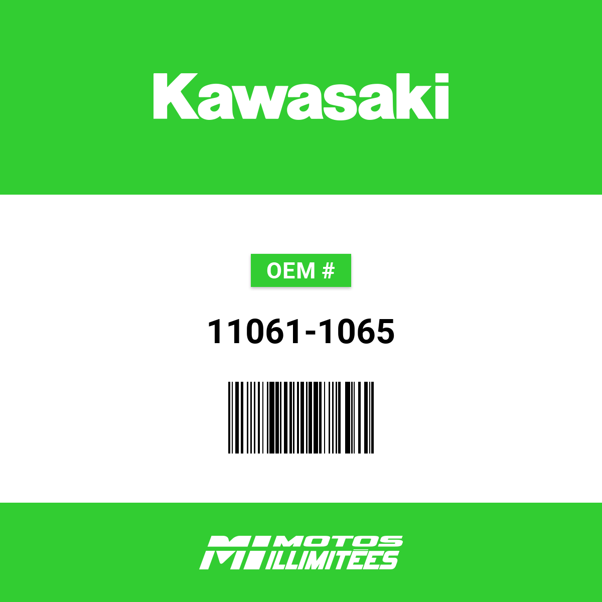 Kawasaki Gasket Swing Arm - 11061-1065 | FortNine Canada