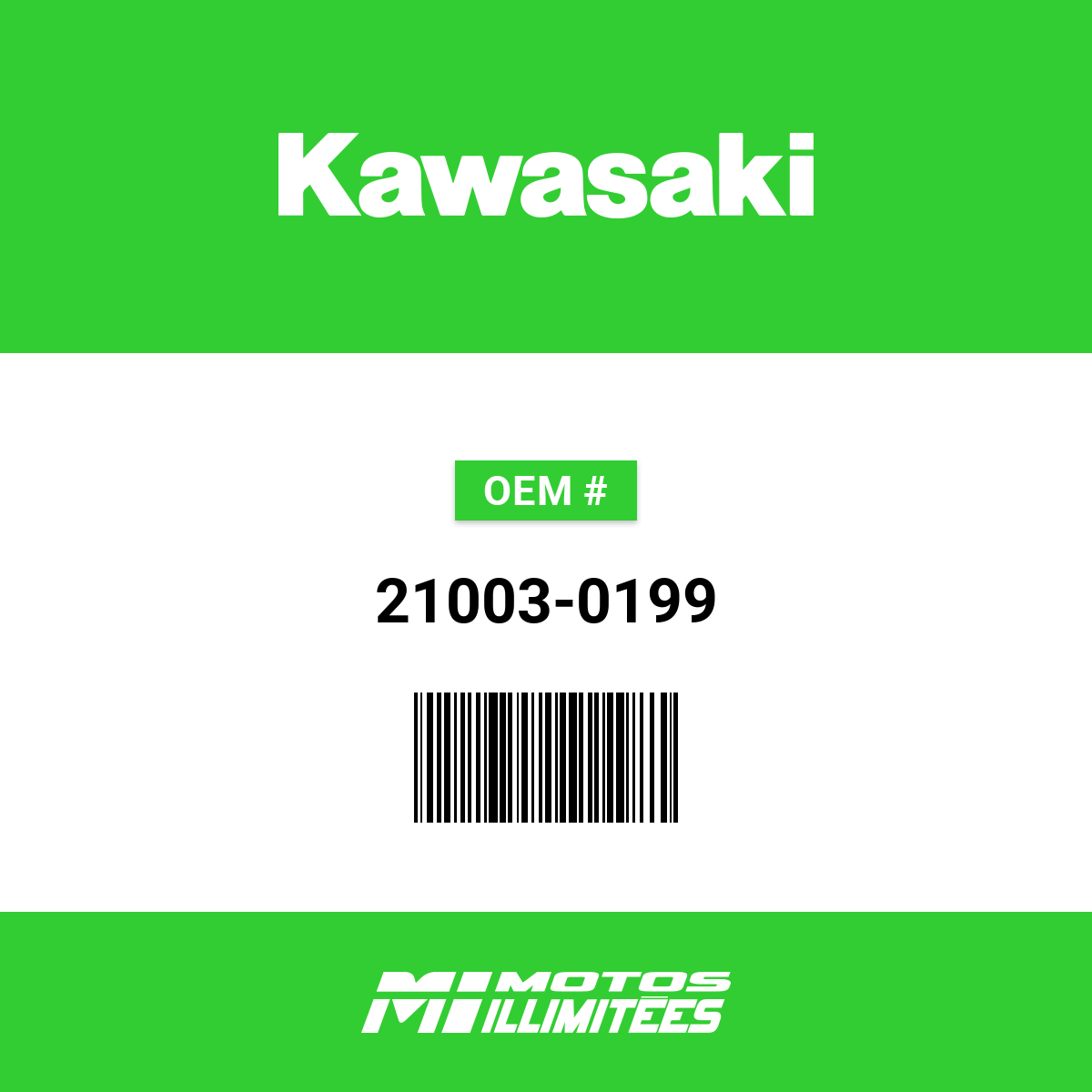 Kawasaki Stator - 21003-0199 | FortNine